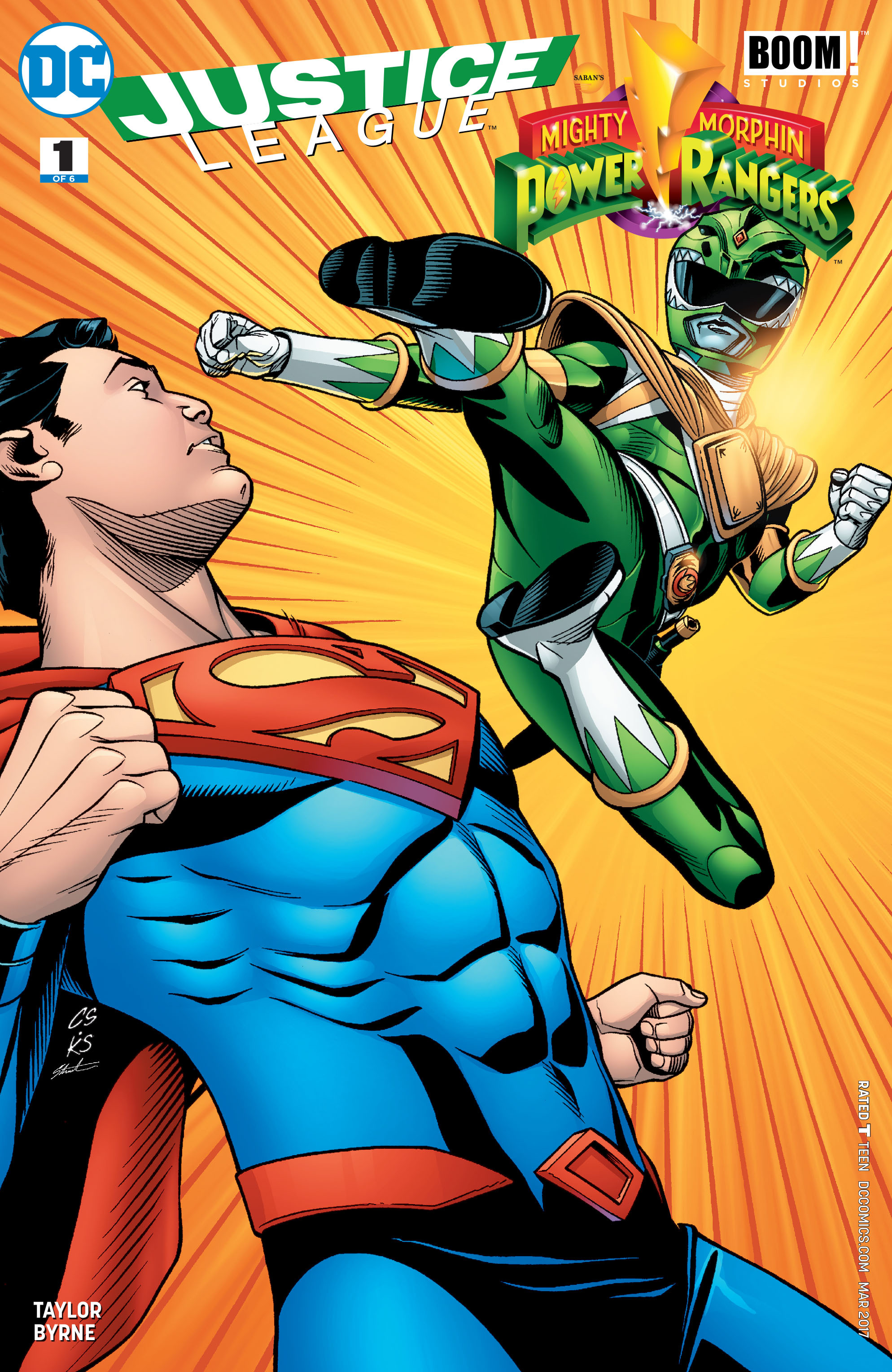 Read online Justice League/Mighty Morphin' Power Rangers comic -  Issue #1 - 7