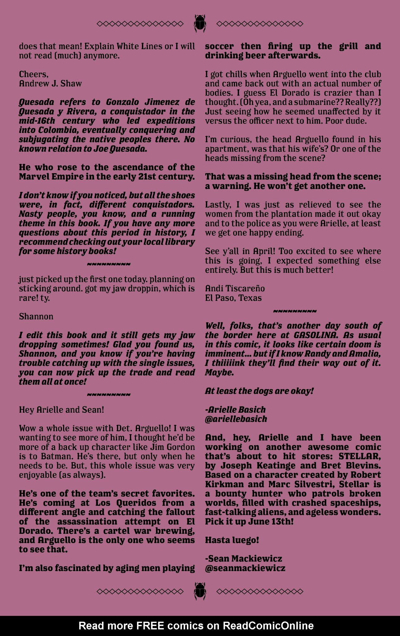 Read online Gasolina comic -  Issue #8 - 24