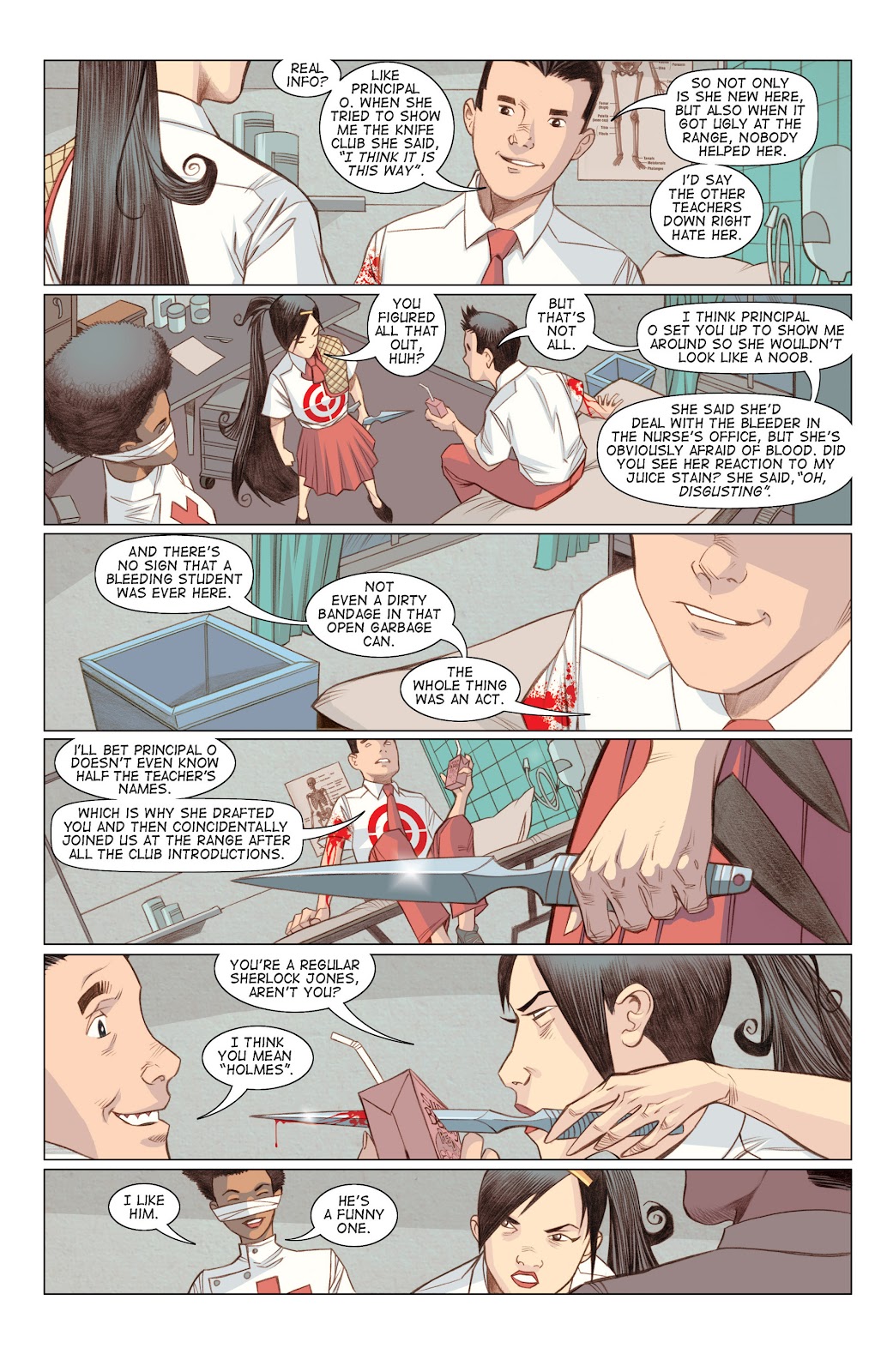 Five Weapons issue 1 - Page 12