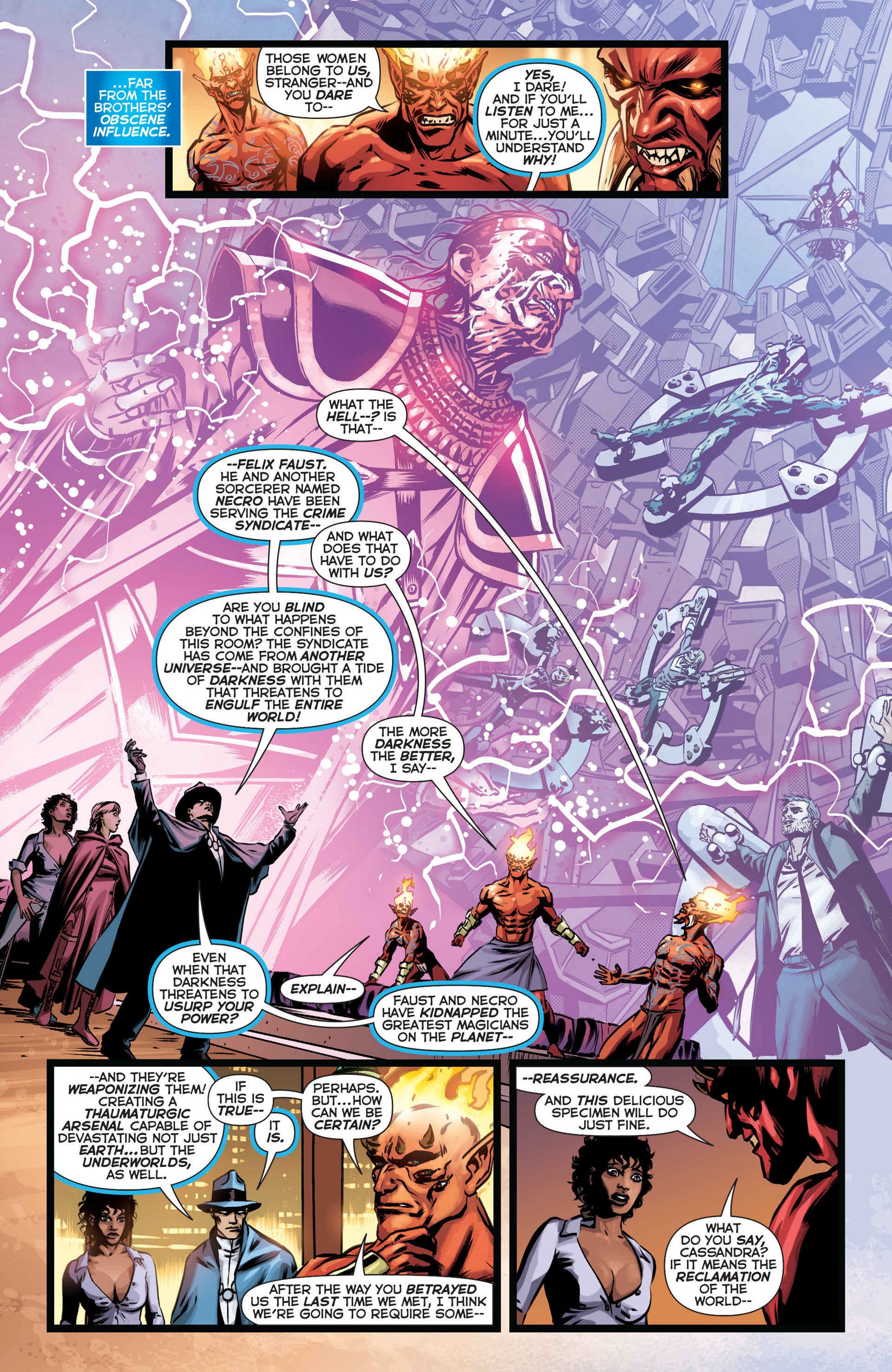 Read online Trinity of Sin: The Phantom Stranger comic -  Issue #17 - 11