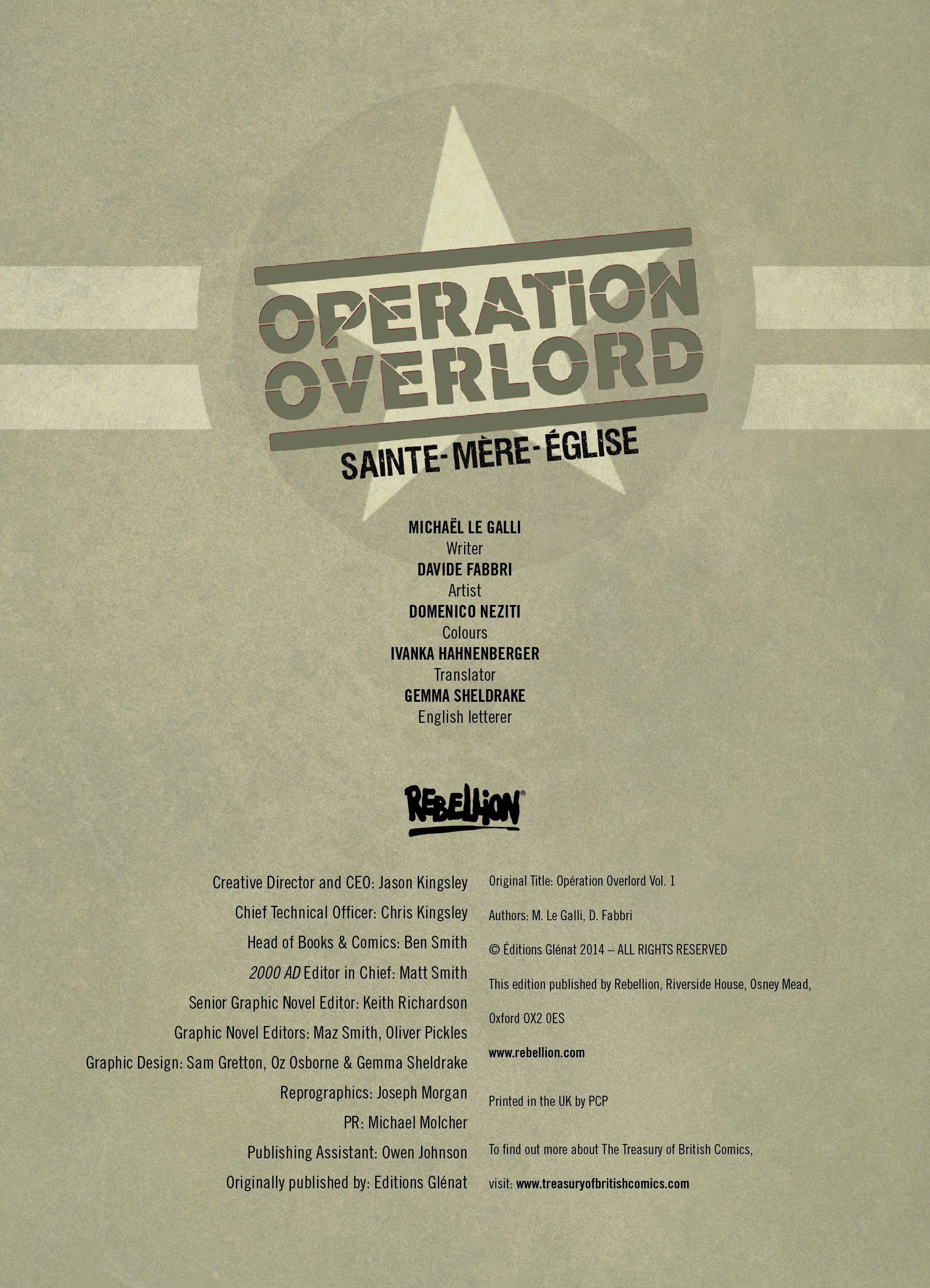 Read online Opération Overlord comic -  Issue #1 - 2