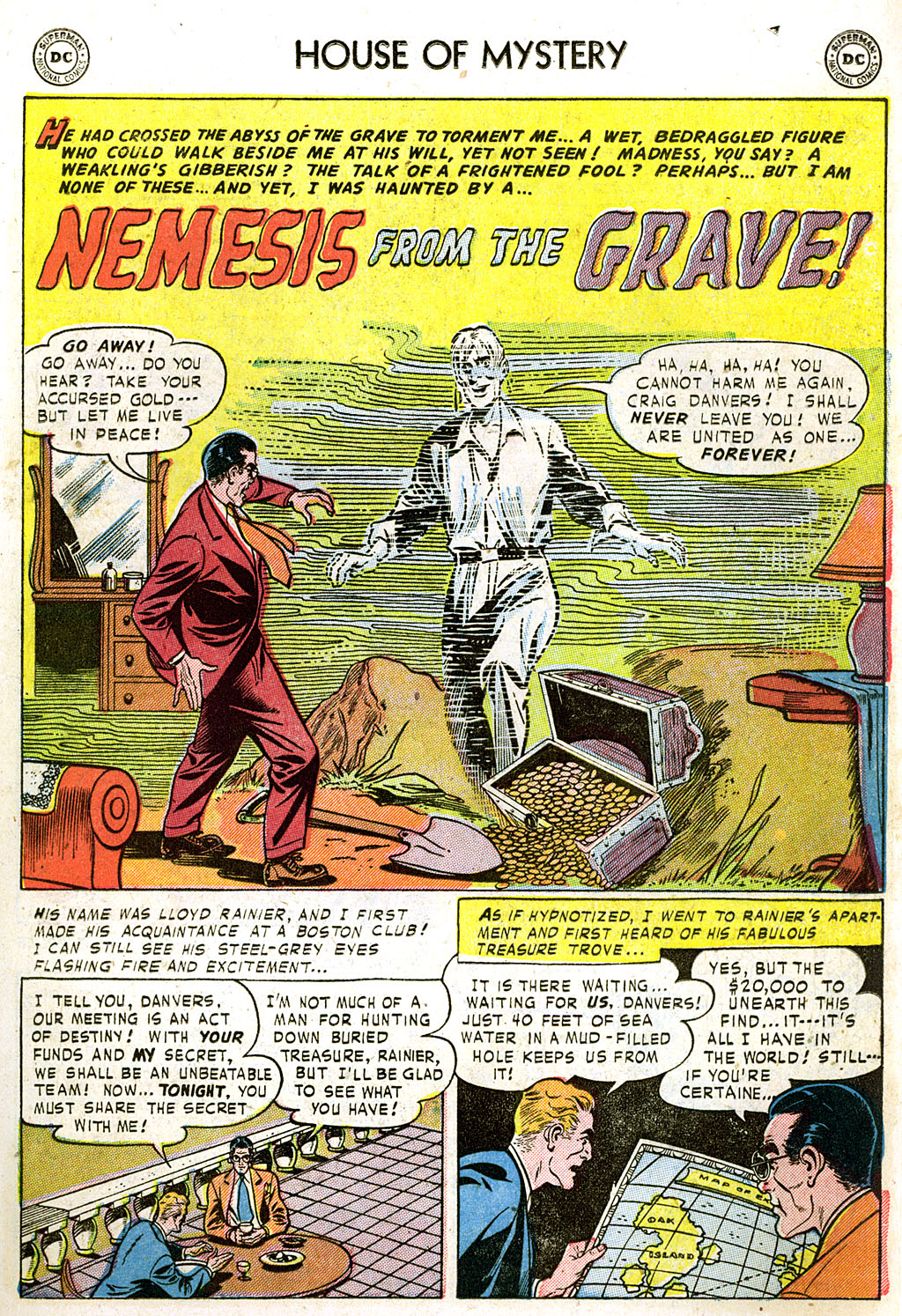 Read online House of Mystery (1951) comic -  Issue #8 - 11