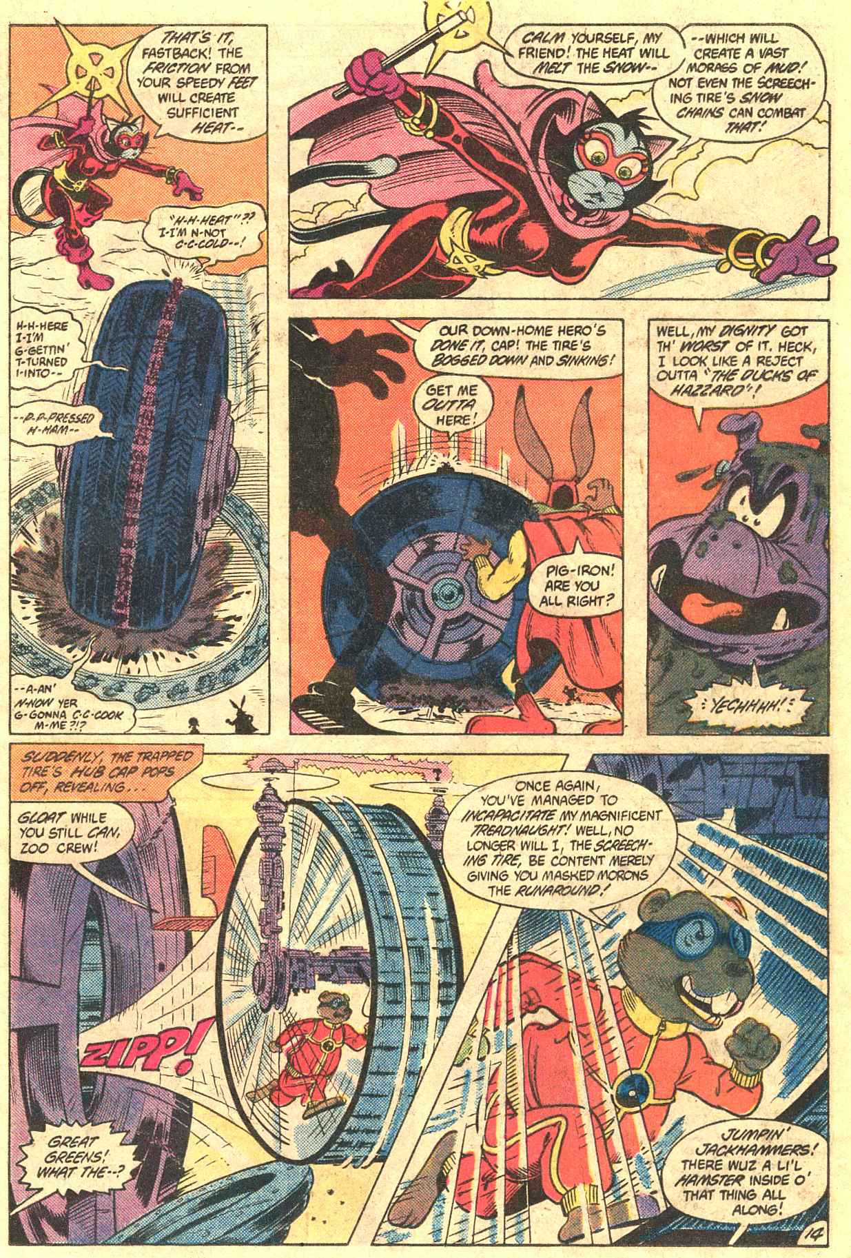 Read online Captain Carrot and His Amazing Zoo Crew! comic -  Issue #16 - 15