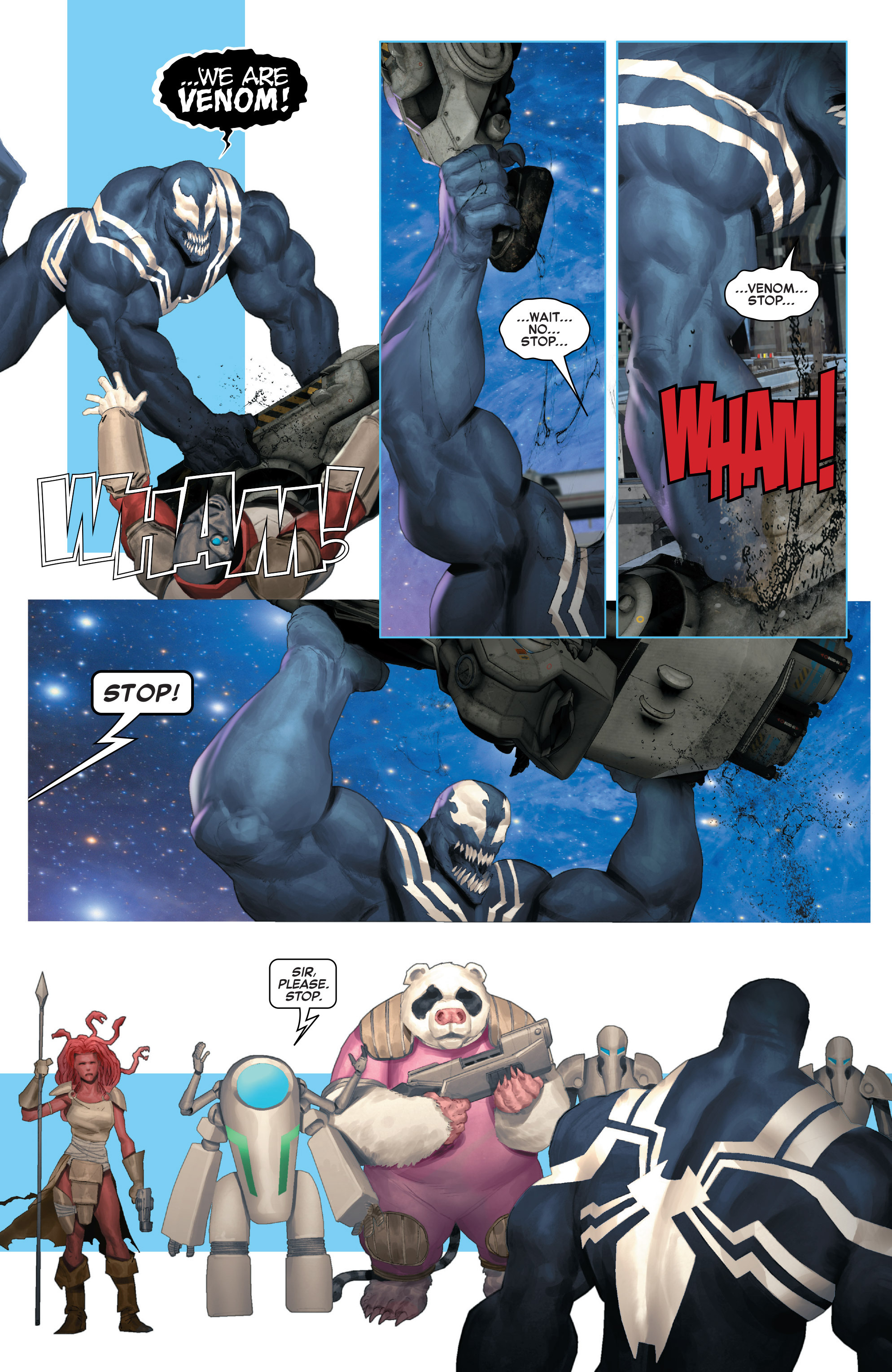 Read online Venom: Space Knight comic -  Issue #6 - 14