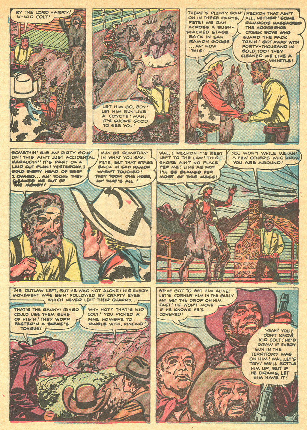 Read online Kid Colt Outlaw comic -  Issue #20 - 7