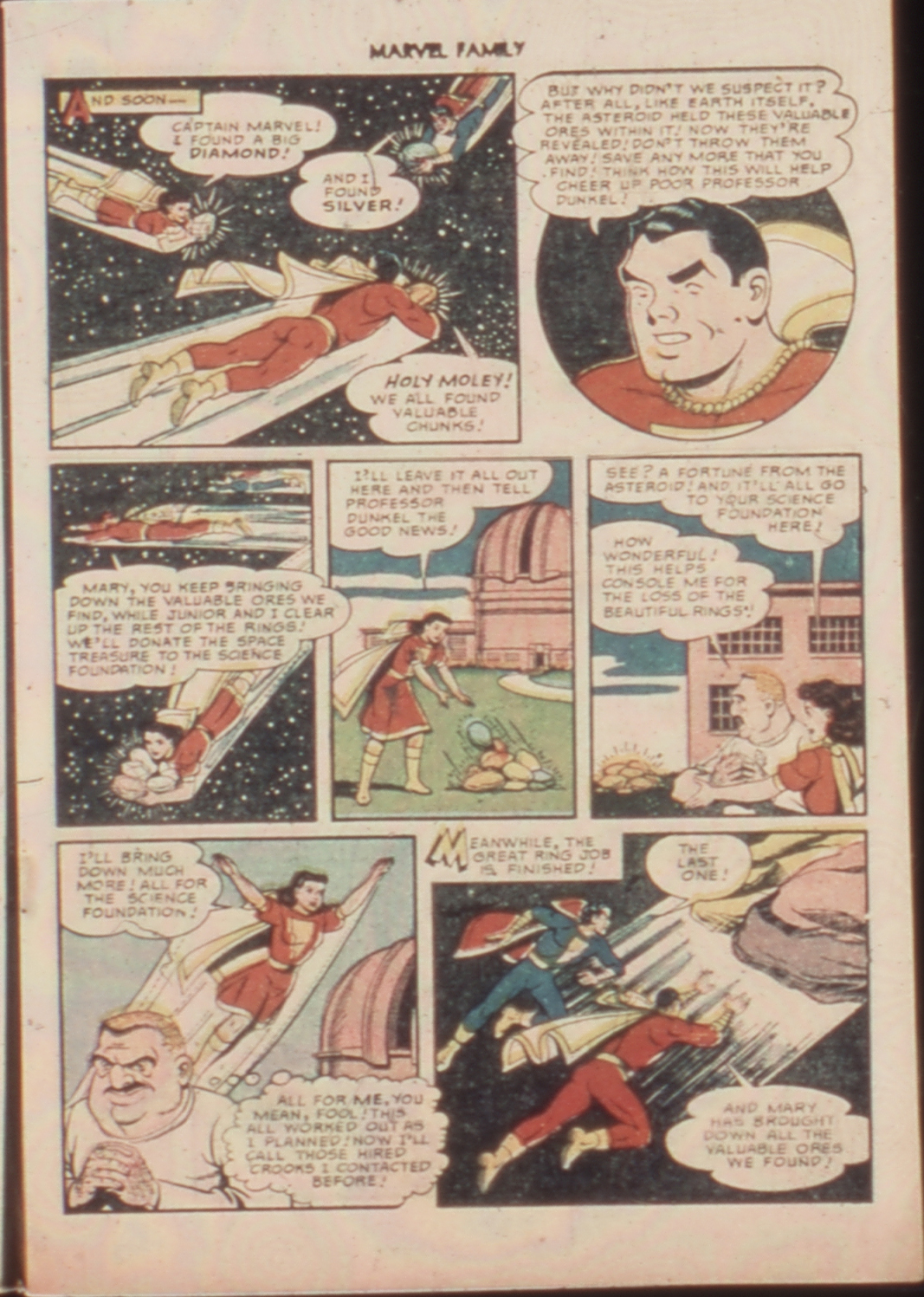 Read online The Marvel Family comic -  Issue #54 - 11