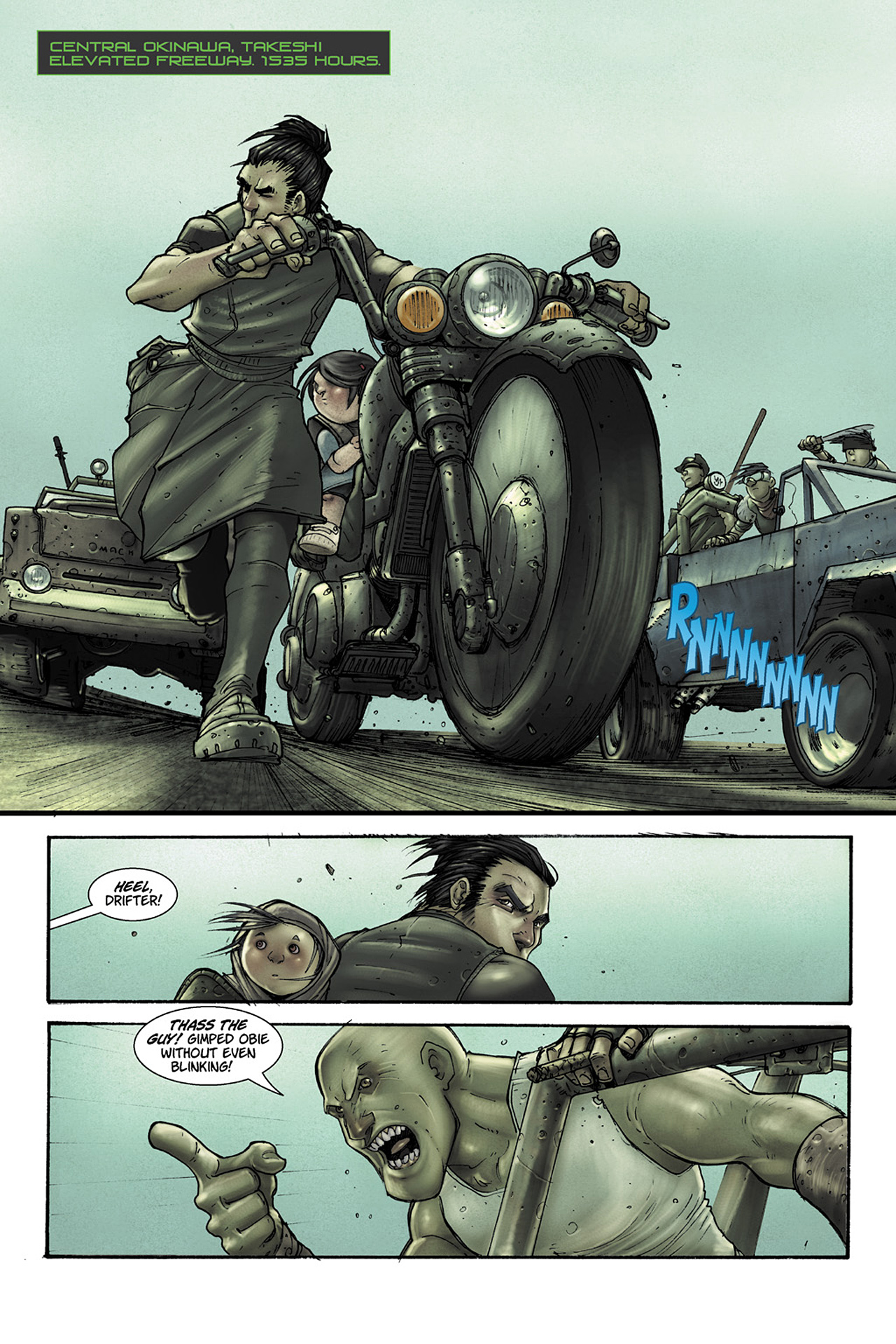 Read online Lone Wolf 2100 comic -  Issue # TPB 1 - 38