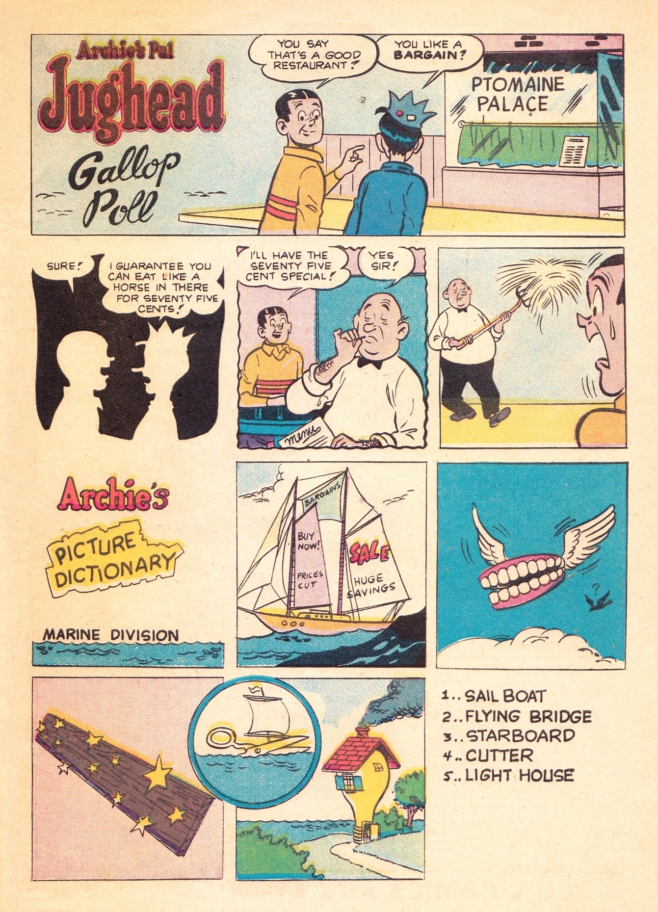 Read online Archie's Joke Book Magazine comic -  Issue #29 - 33