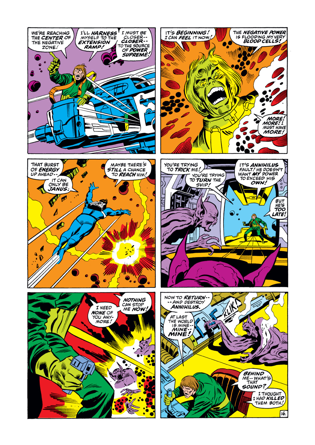 Read online Fantastic Four (1961) comic -  Issue #109 - 16