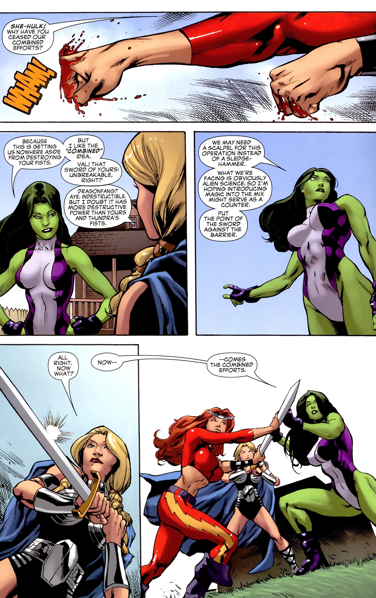 Read online She-Hulk: Cosmic Collision comic -  Issue # Full - 23