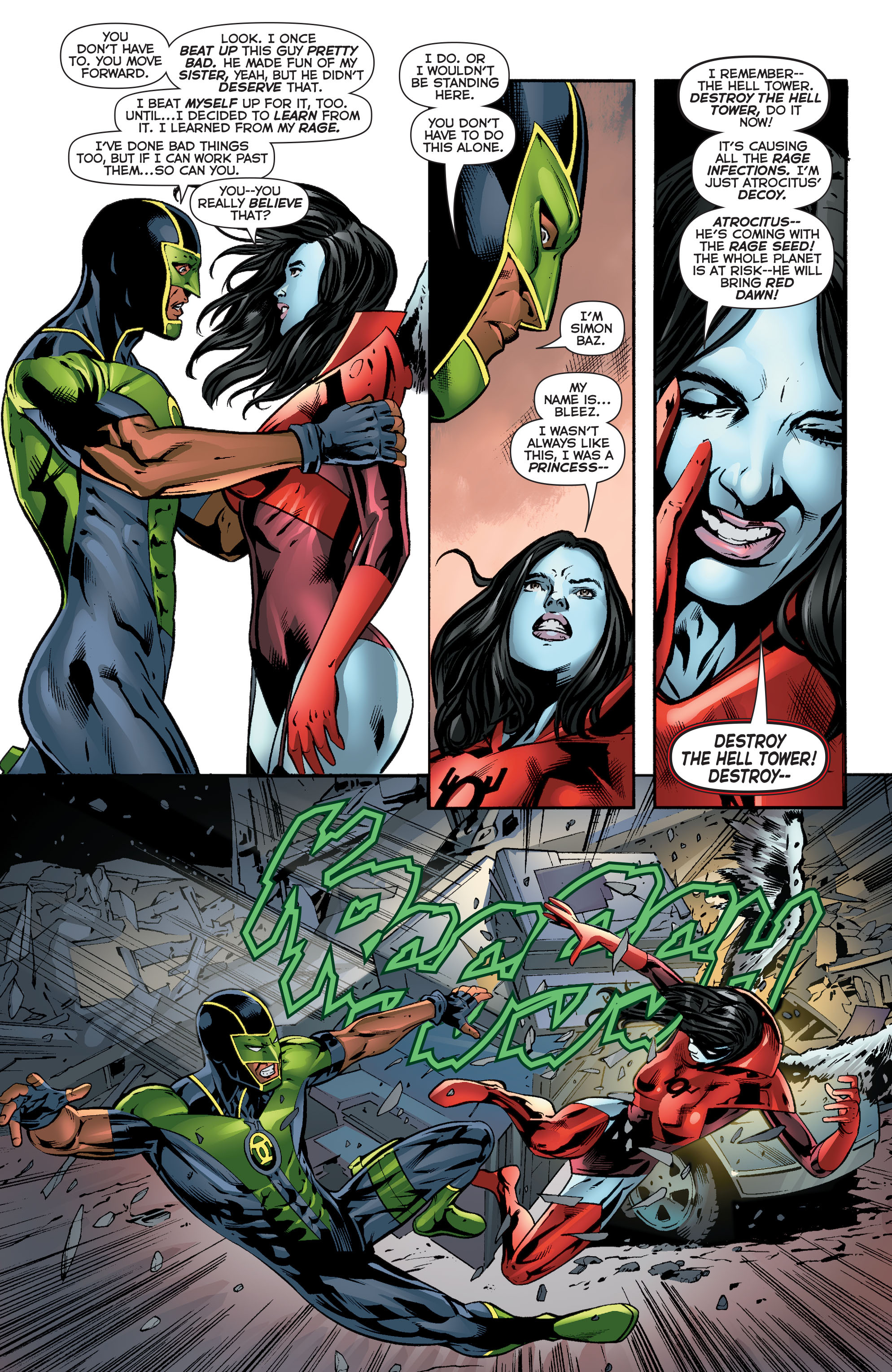 Read online Green Lanterns comic -  Issue #3 - 17