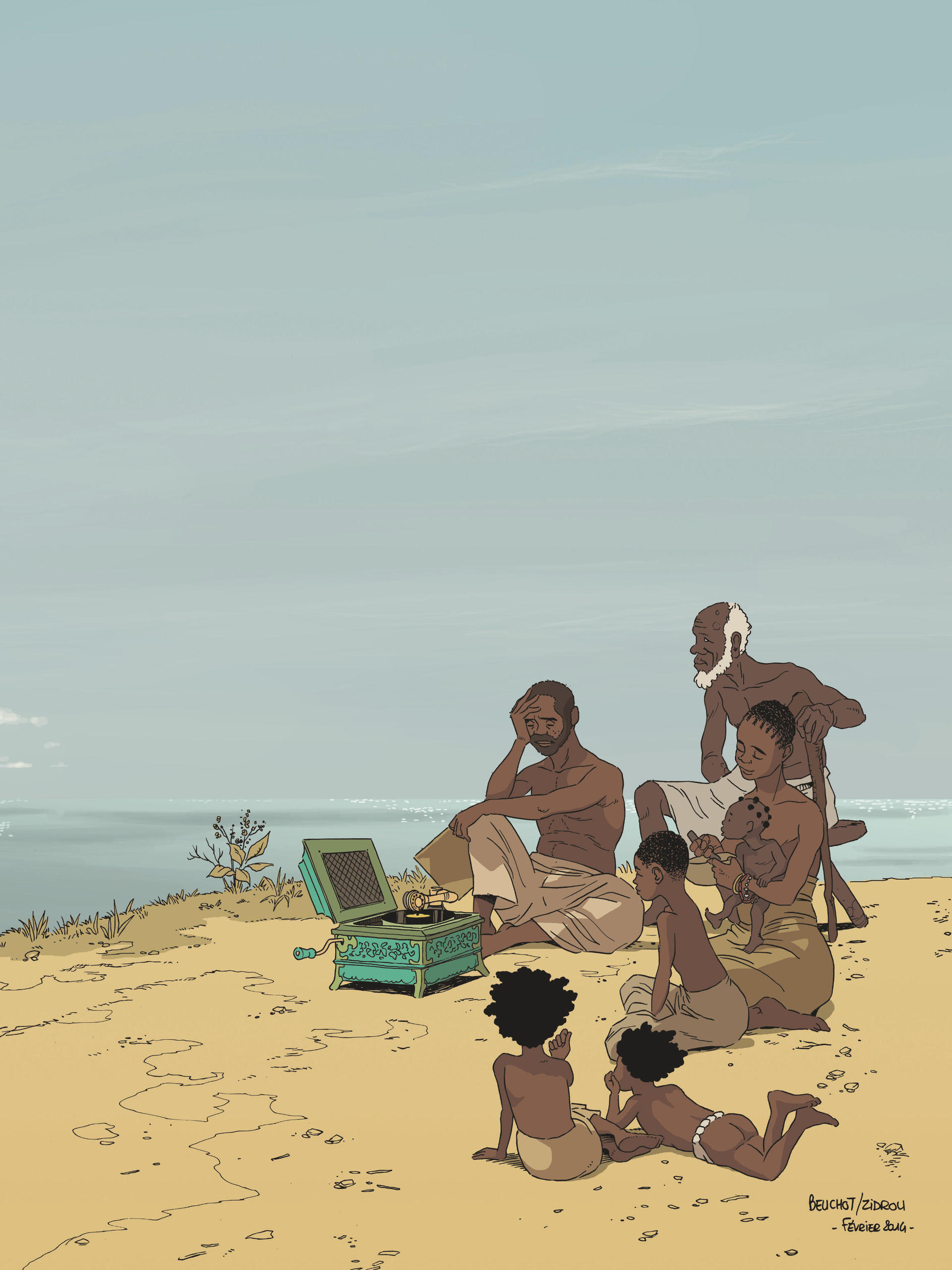 Read online Zidrou-Beuchot's African Trilogy comic -  Issue # TPB 2 - 97