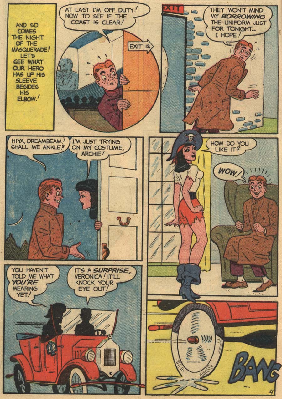 Read online Pep Comics comic -  Issue #60 - 6