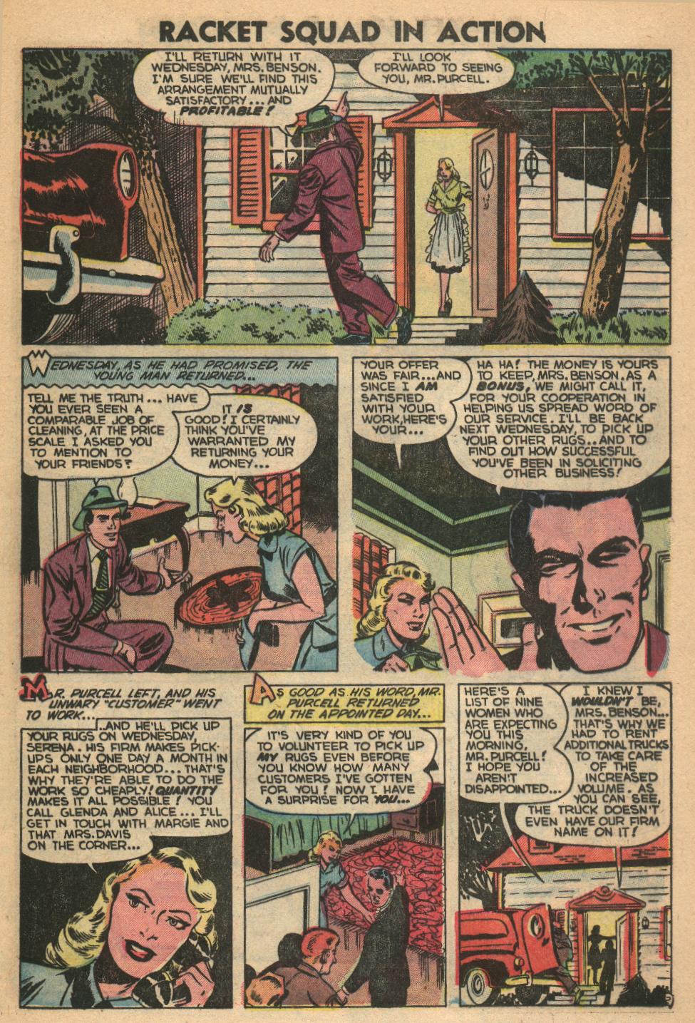 Read online Racket Squad in Action comic -  Issue #7 - 17