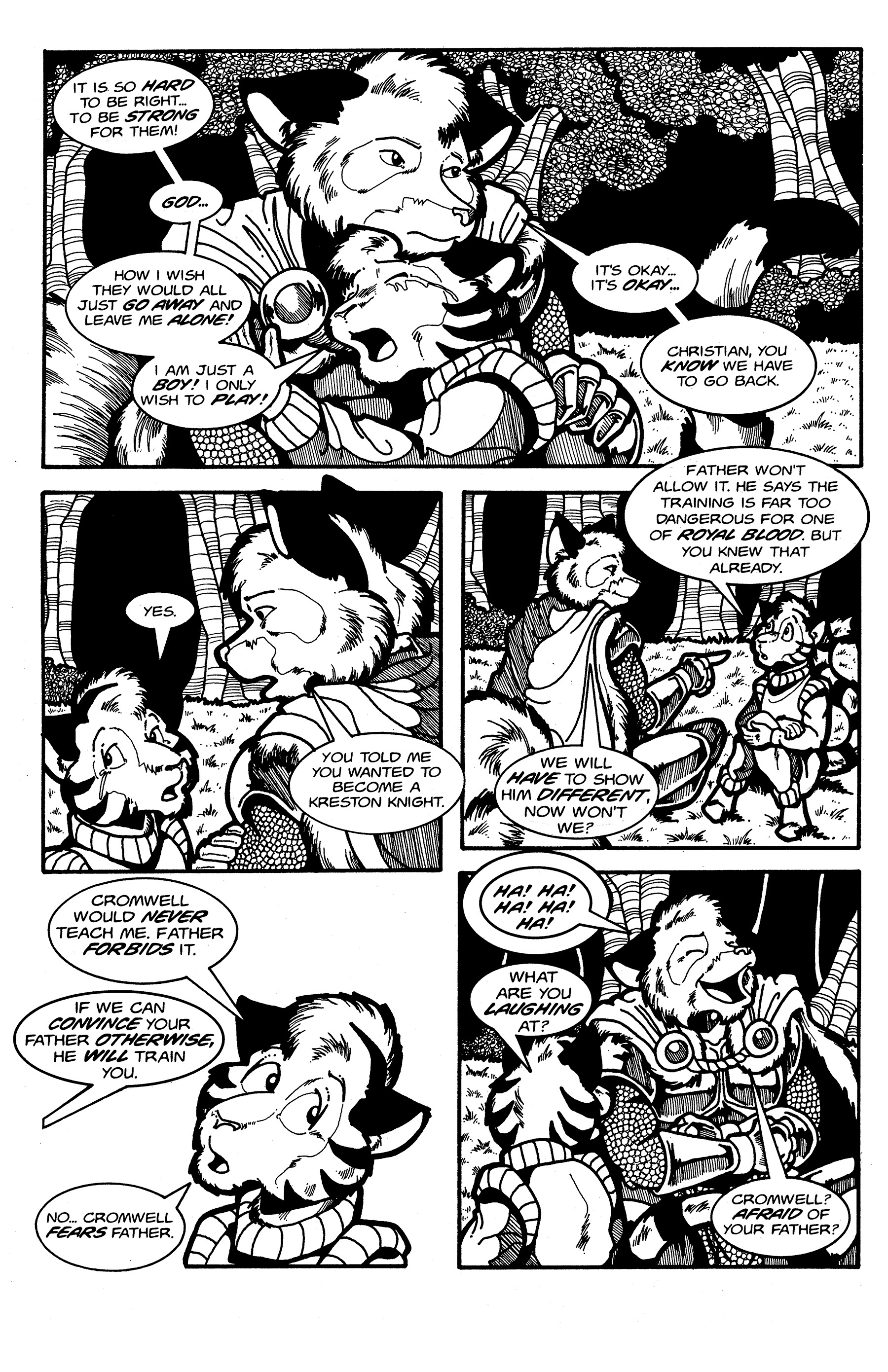 Read online Tall Tails: Thieves' Quest comic -  Issue #4 - 11