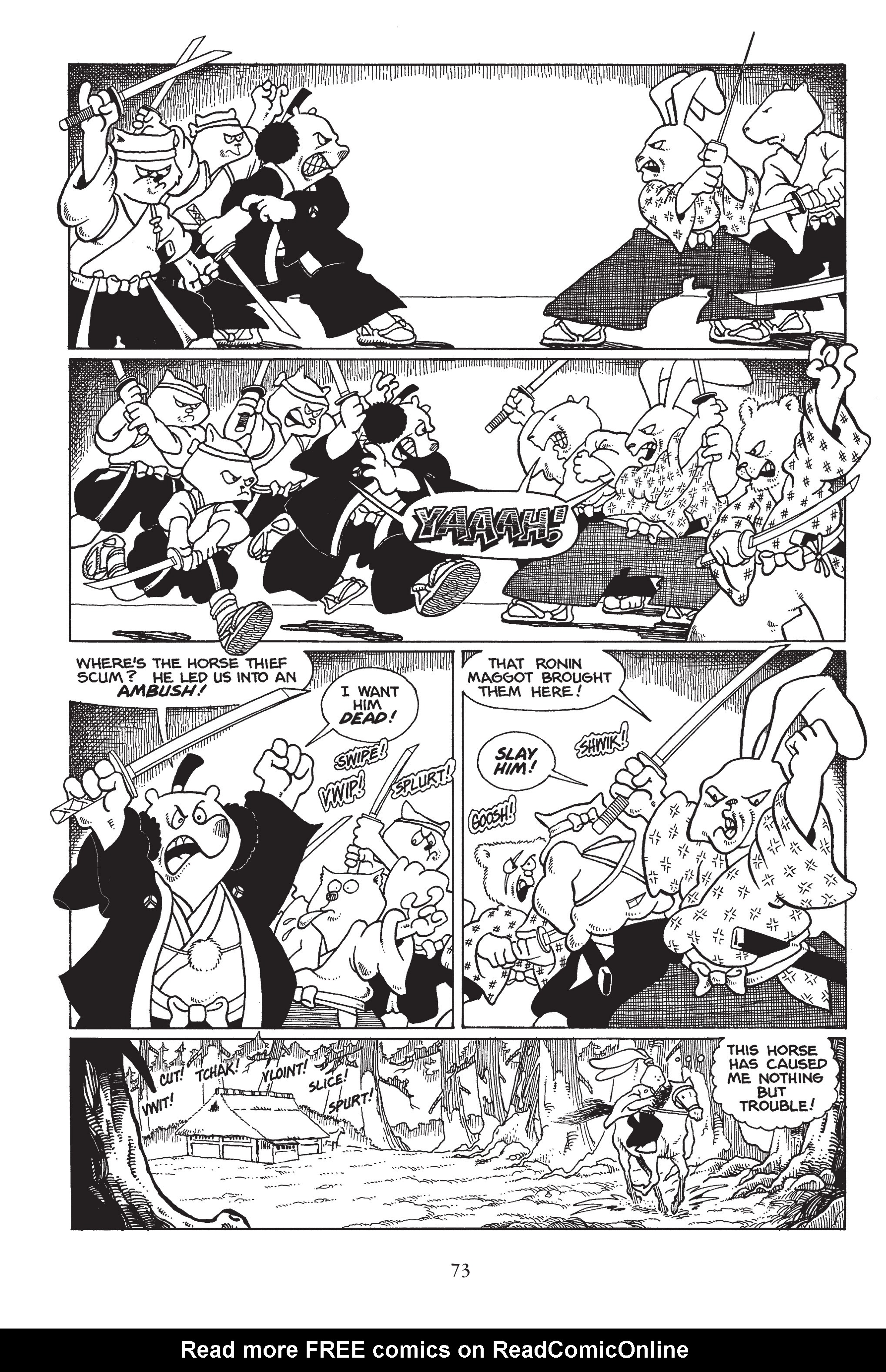 Read online Usagi Yojimbo (1987) comic -  Issue # _TPB 1 - 74
