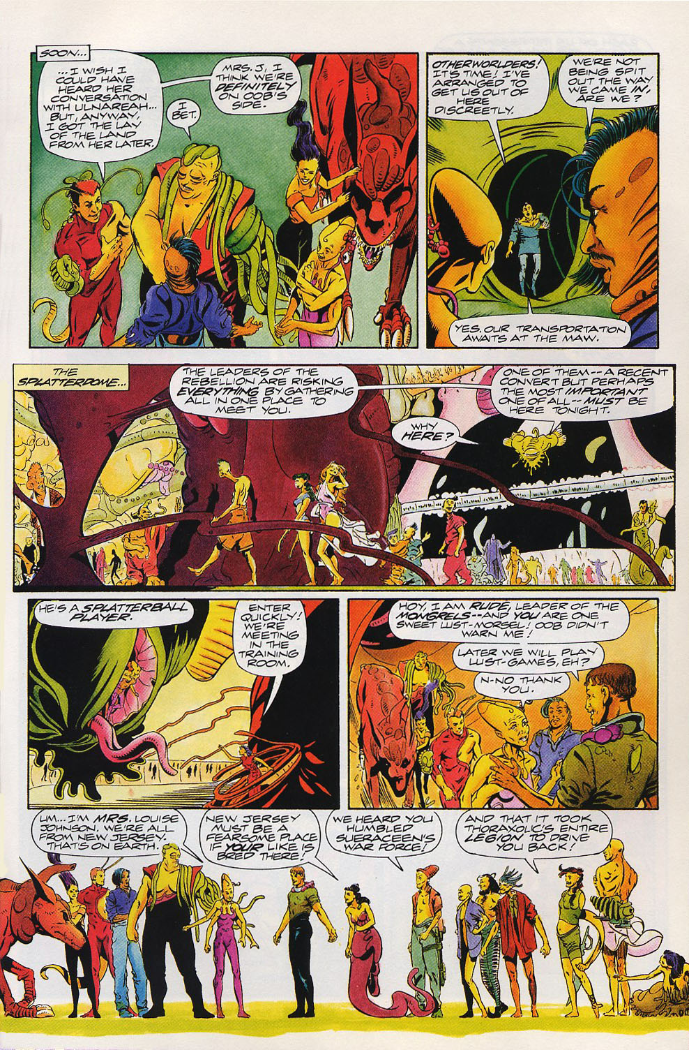 Read online Warriors of Plasm comic -  Issue #3 - 18