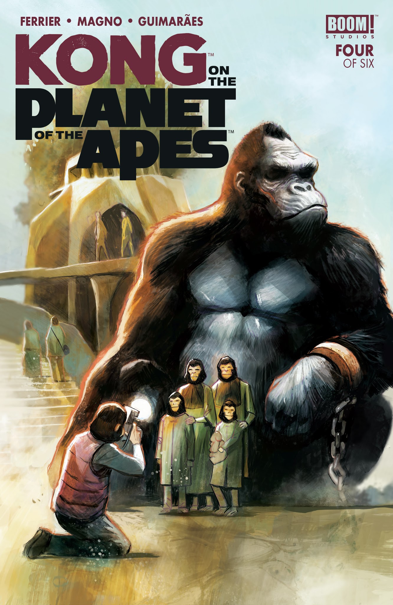 Read online Kong on the Planet of the Apes comic -  Issue #4 - 1