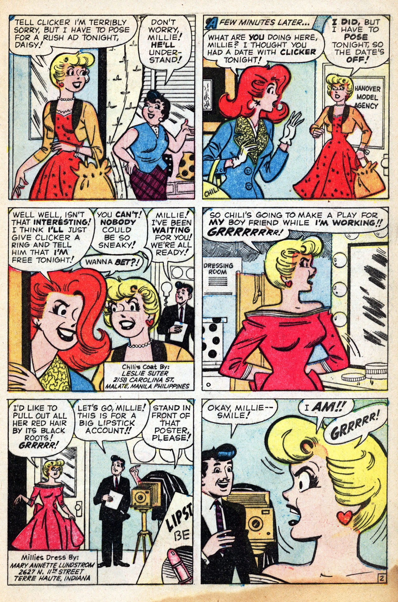 Read online Millie the Model comic -  Issue #95 - 29