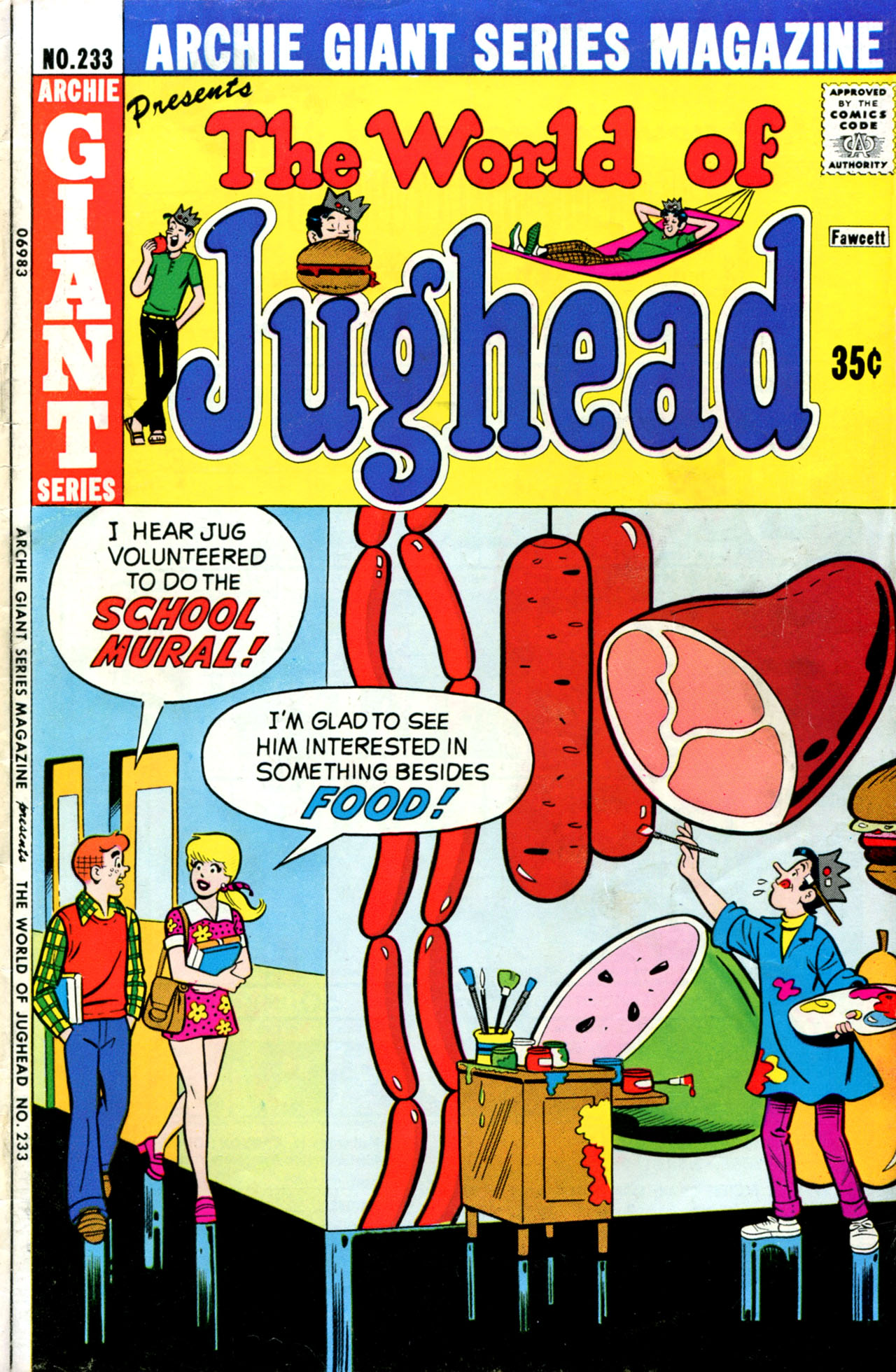 Read online Archie Giant Series Magazine comic -  Issue #233 - 1