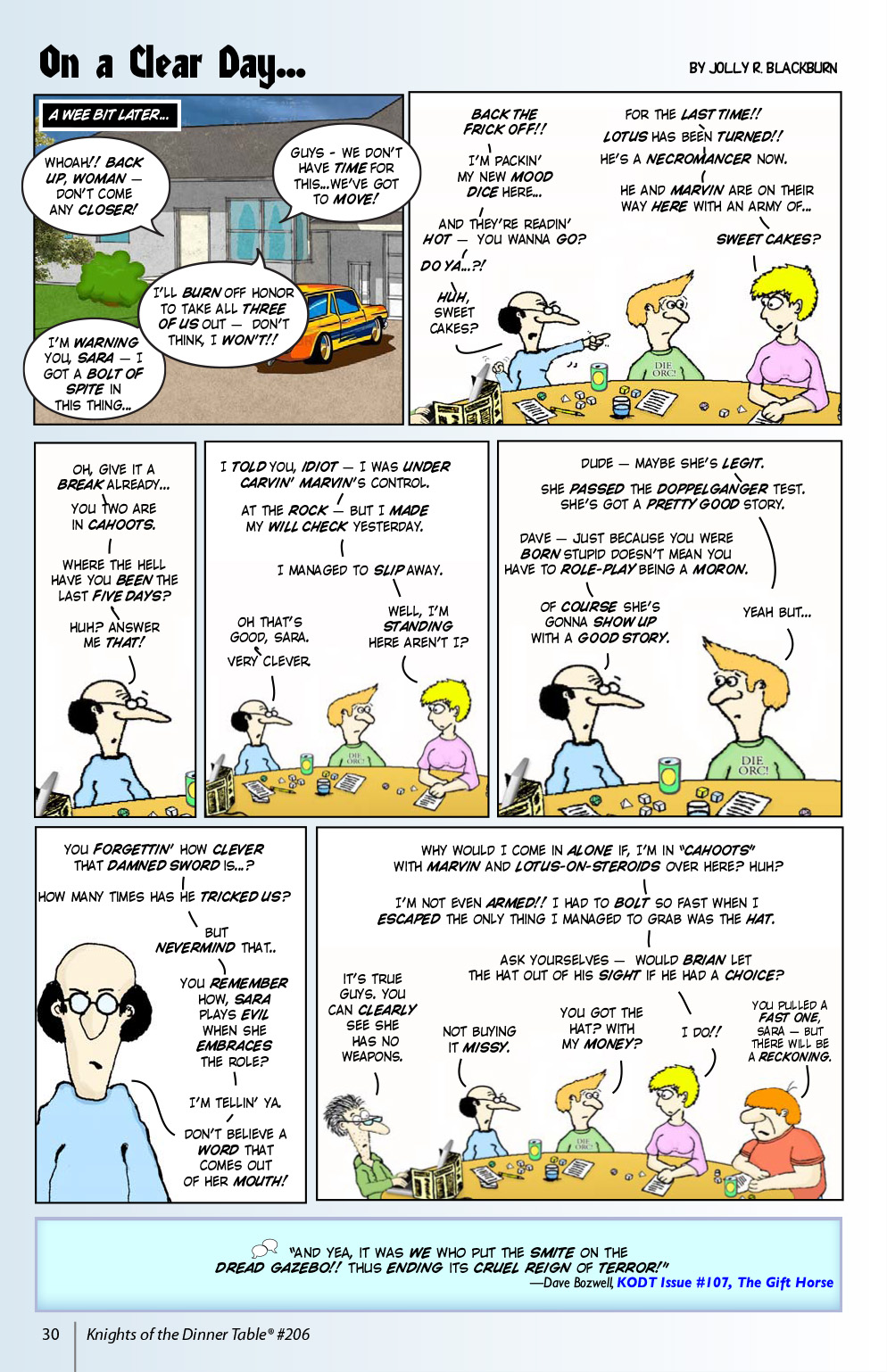 Read online Knights of the Dinner Table comic -  Issue #206 - 32