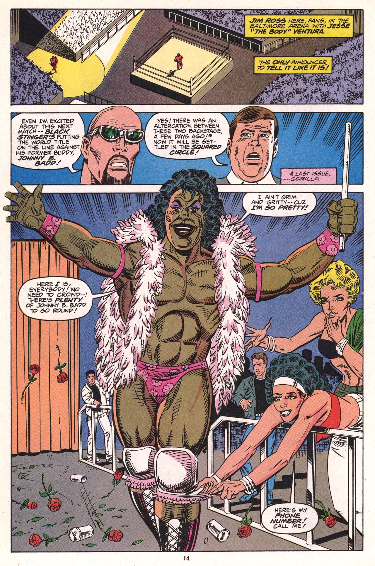 Read online WCW World Championship Wrestling comic -  Issue #10 - 15