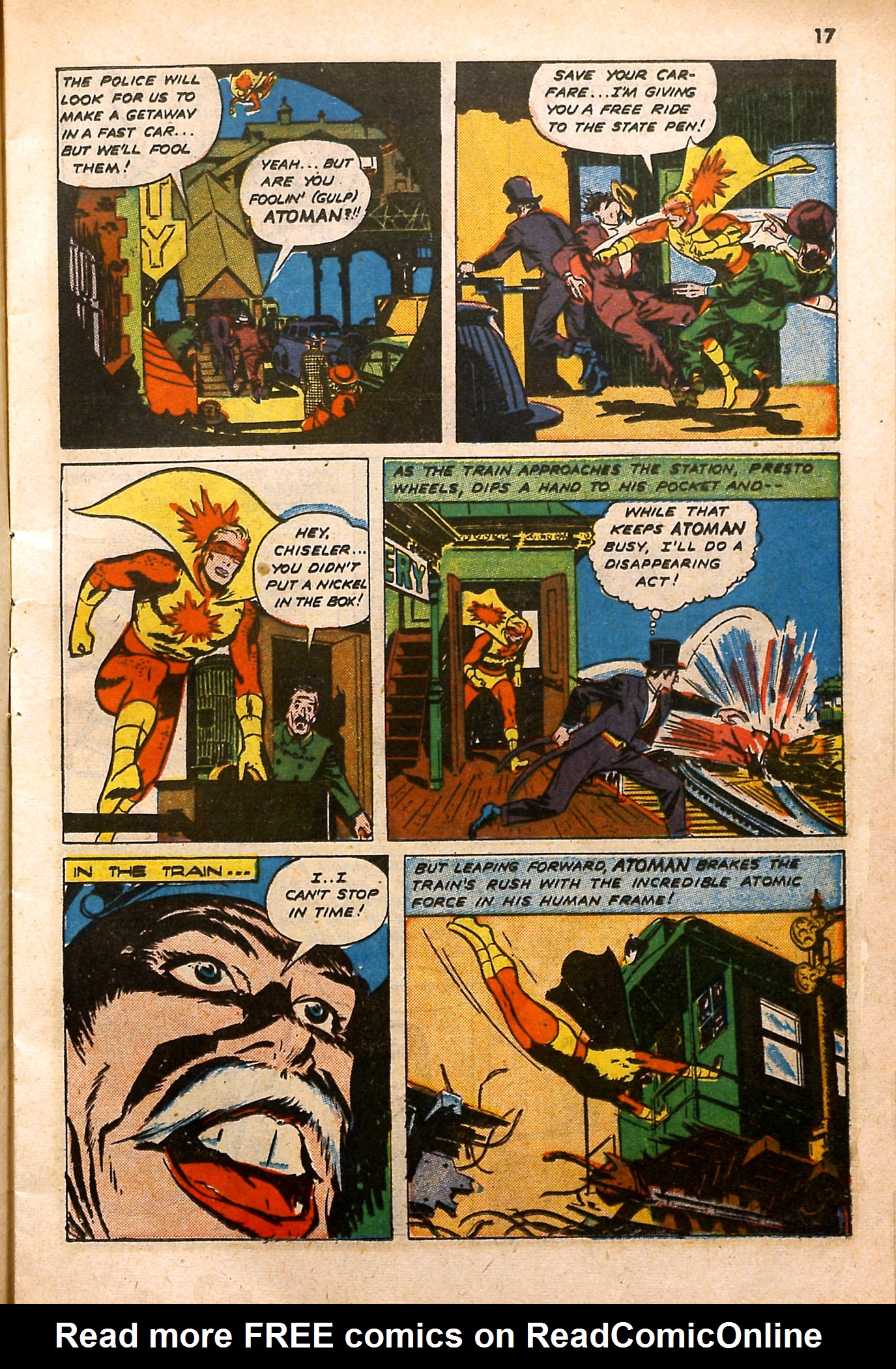Read online Atoman Comics comic -  Issue #2 - 17