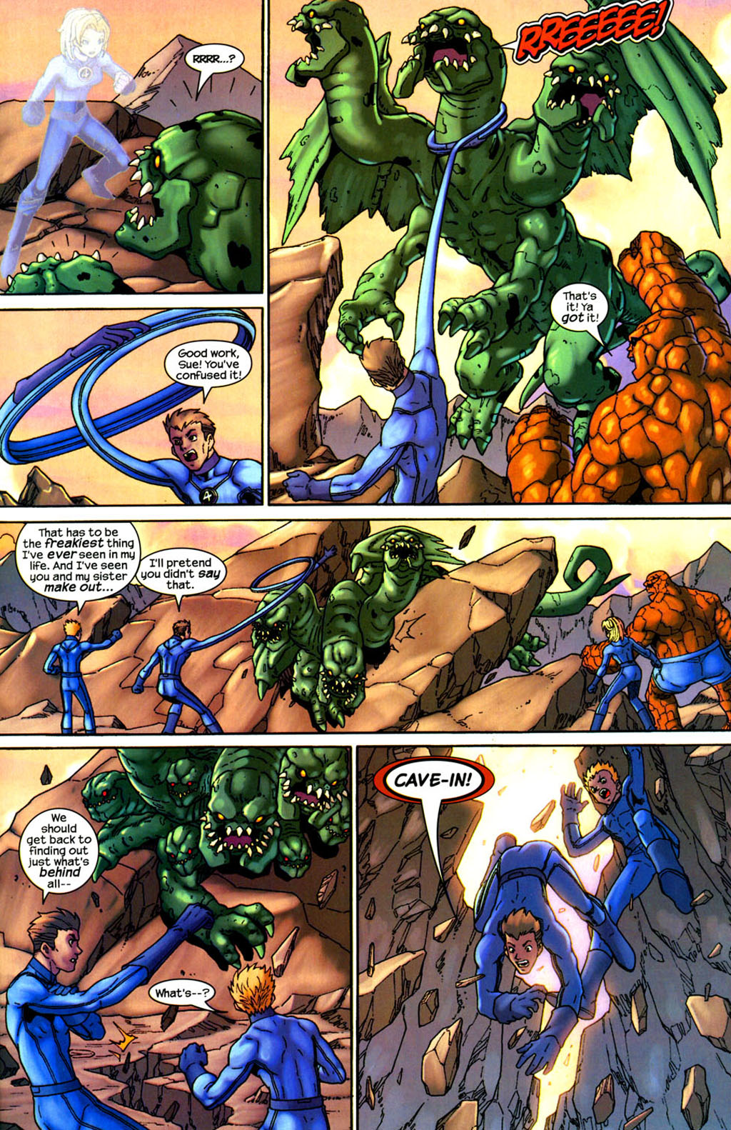 Read online Marvel Age Fantastic Four comic -  Issue #1 - 17