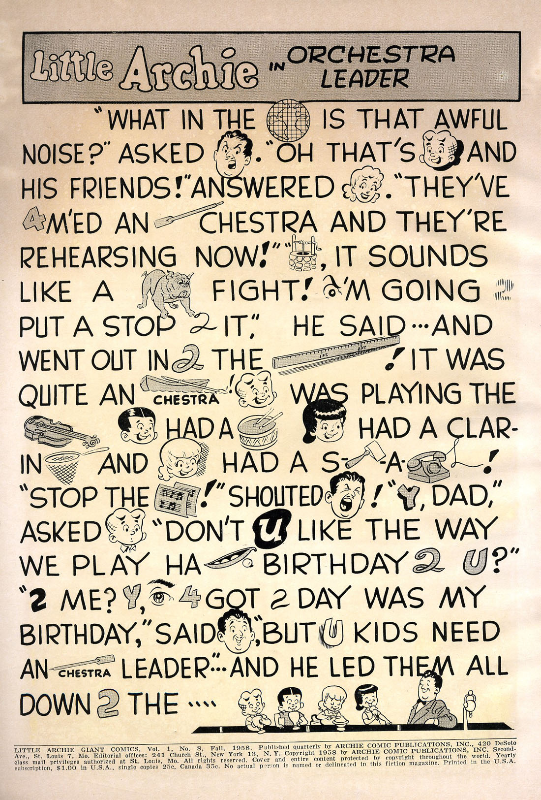 Read online Little Archie (1956) comic -  Issue #8 - 2