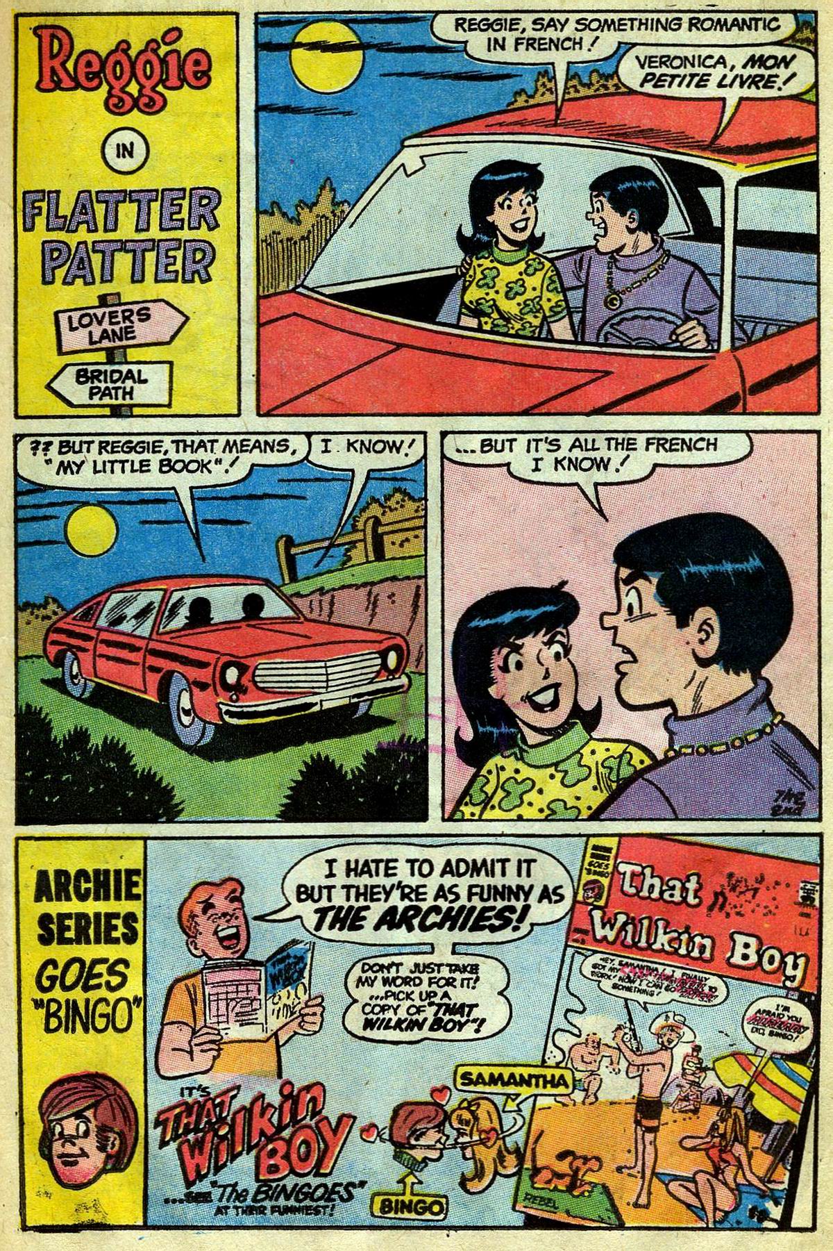 Read online Reggie and Me (1966) comic -  Issue #37 - 9