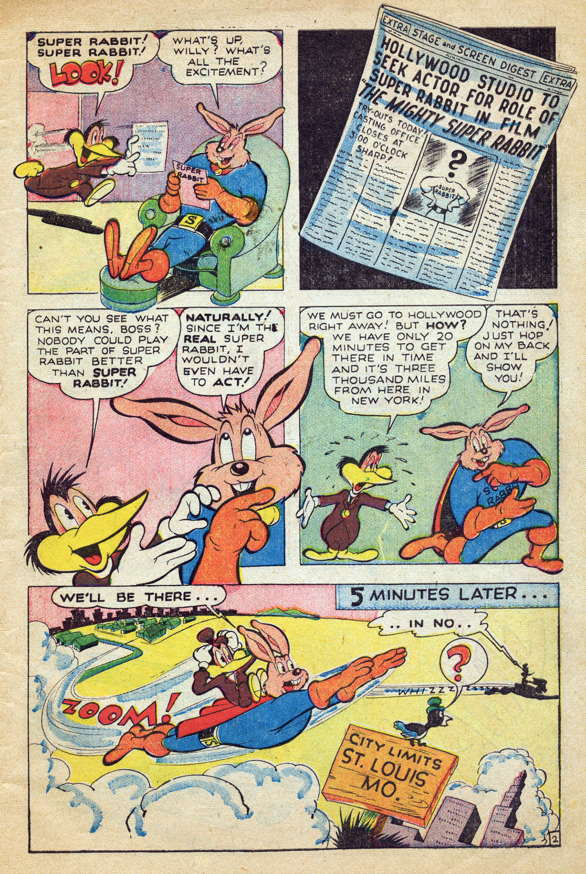 Read online Super Rabbit comic -  Issue #9 - 5
