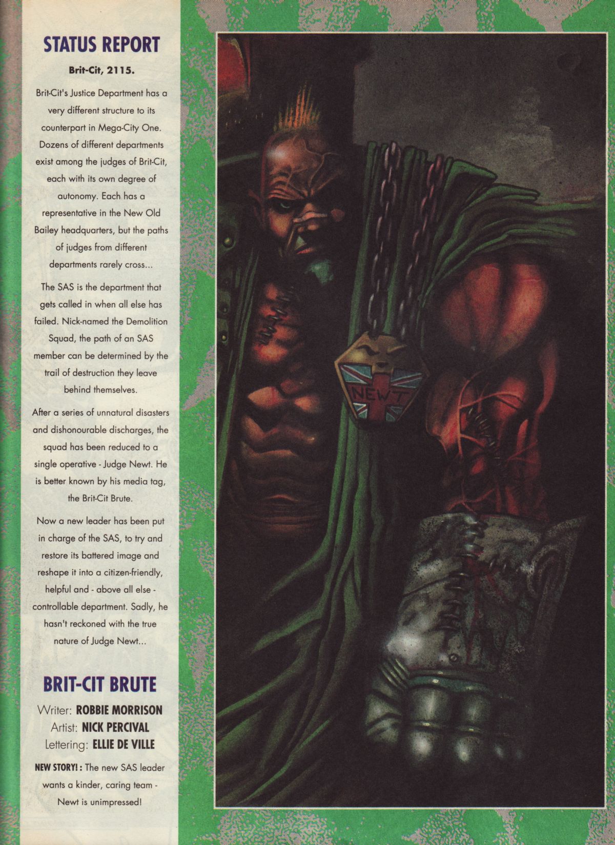 Read online Judge Dredd: The Megazine (vol. 2) comic -  Issue #31 - 20