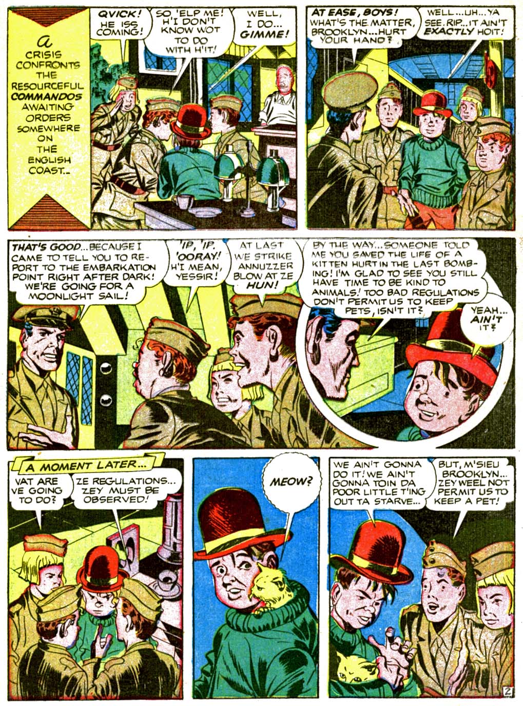 Read online Boy Commandos comic -  Issue #2 - 58
