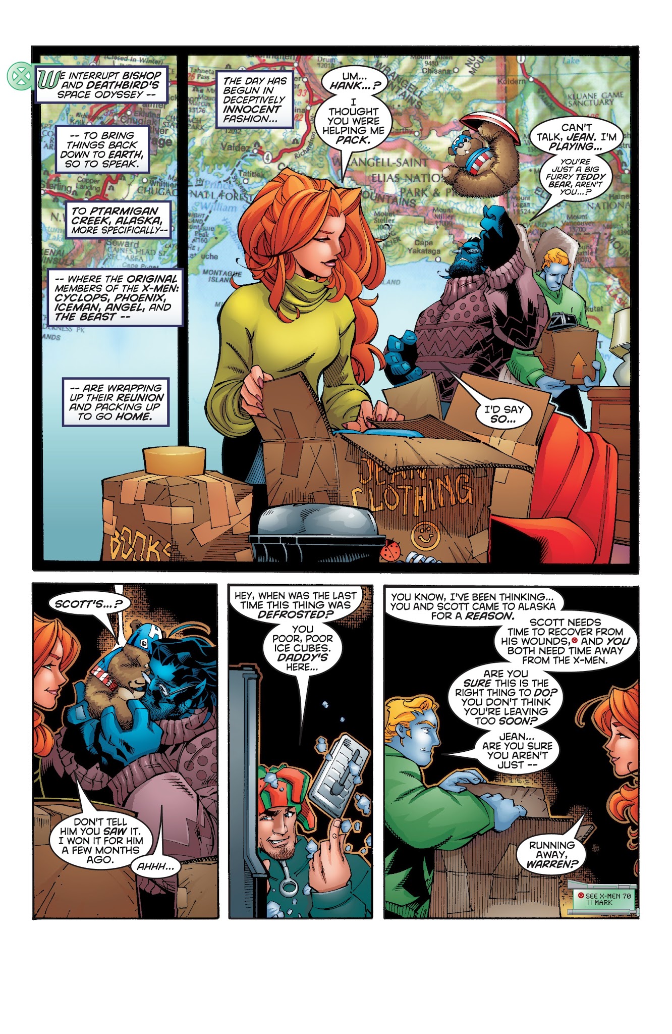 Read online X-Men: Blue: Reunion comic -  Issue # TPB - 207
