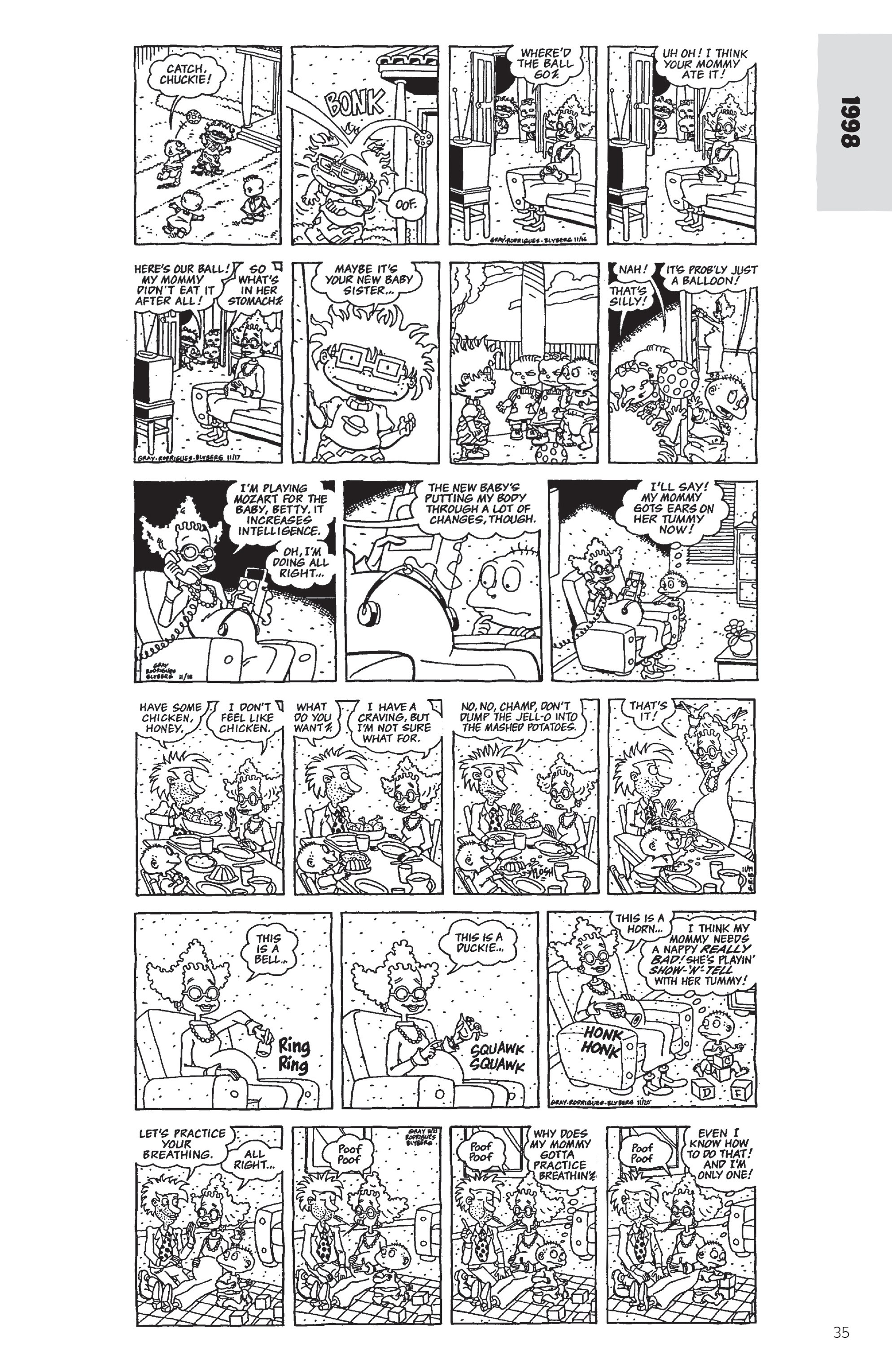 Read online Rugrats: The Newspaper Strips comic -  Issue # TPB (Part 1) - 34