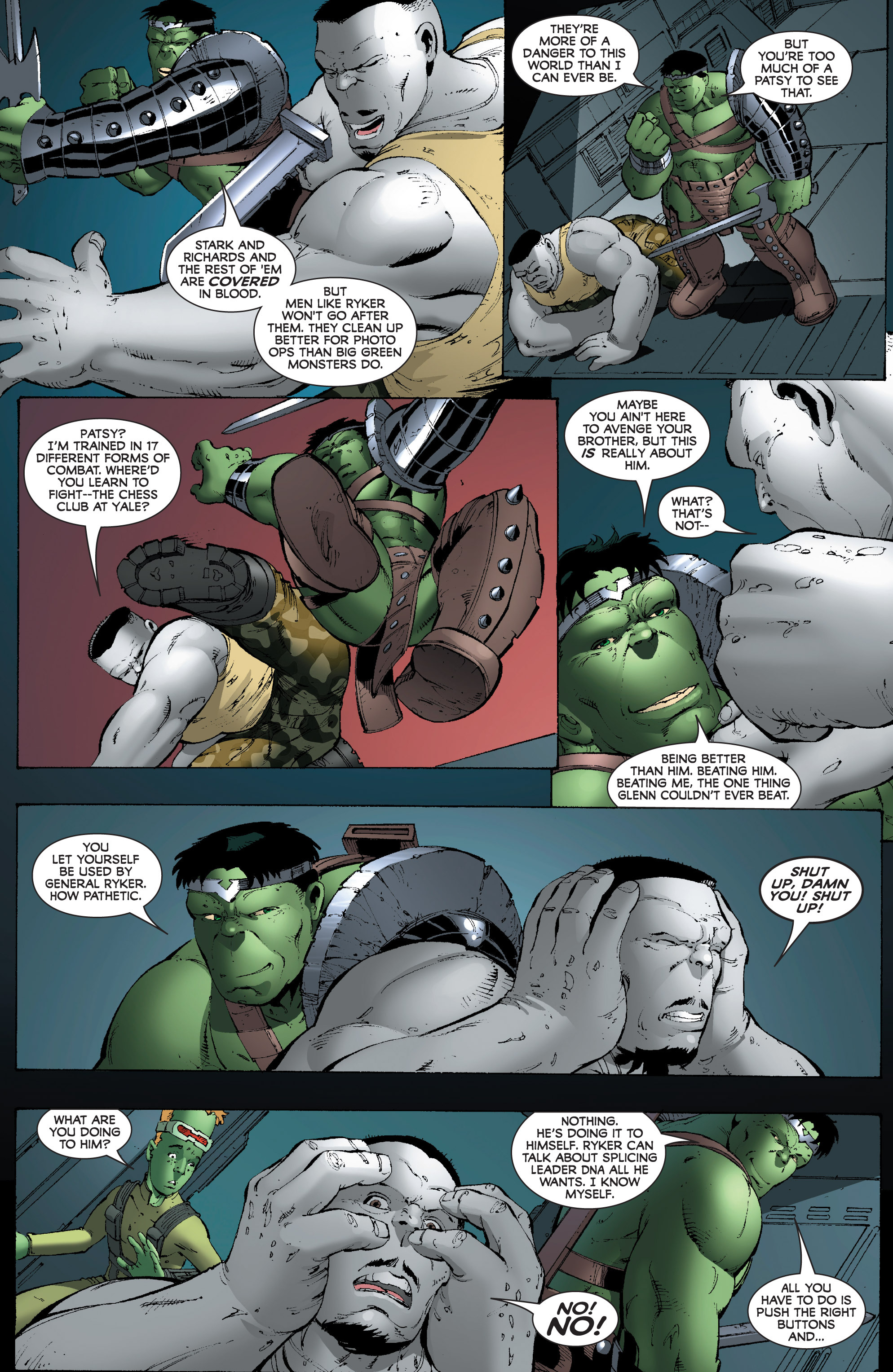 Read online World War Hulk: Gamma Corps comic -  Issue #4 - 22