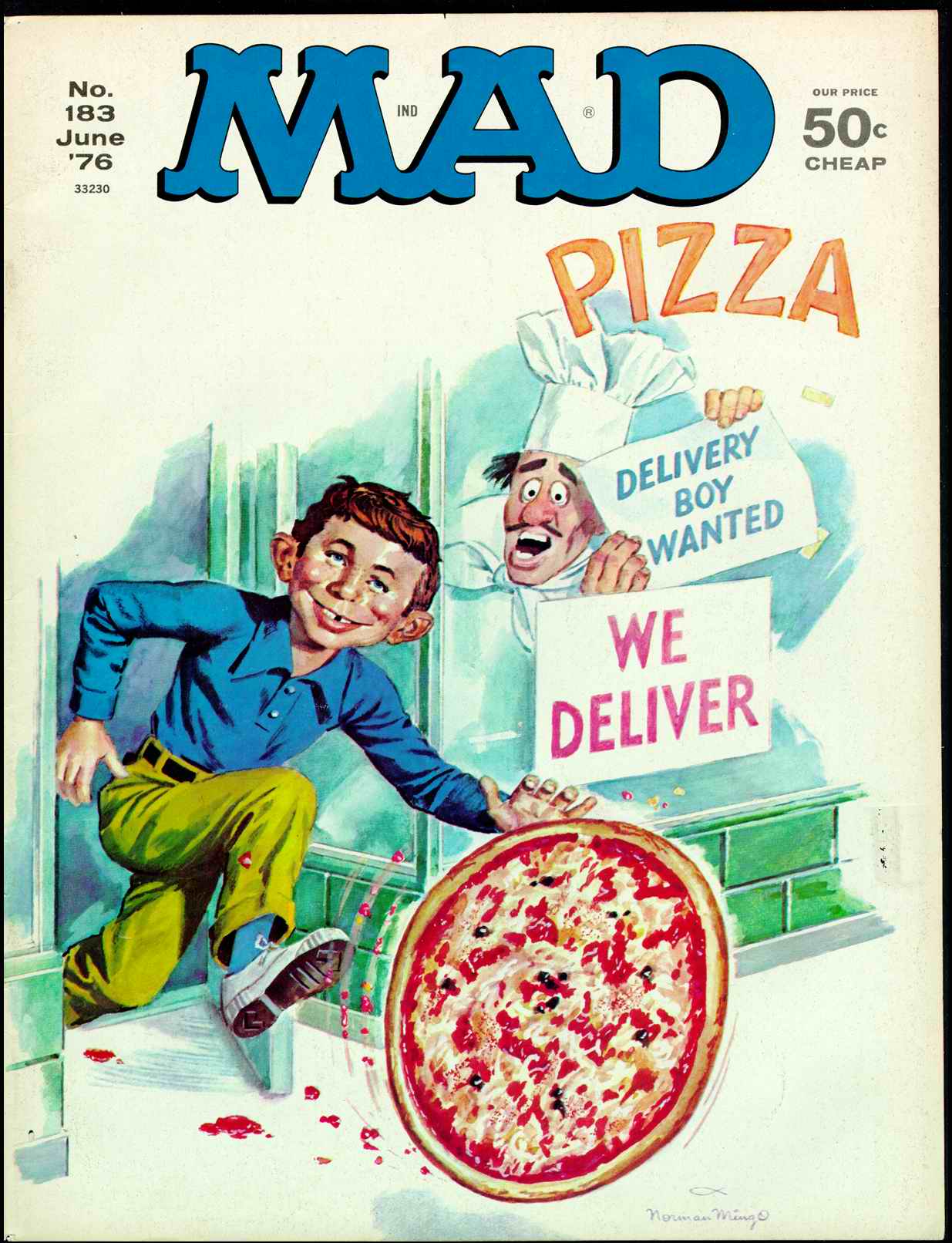 Read online MAD comic -  Issue #183 - 1