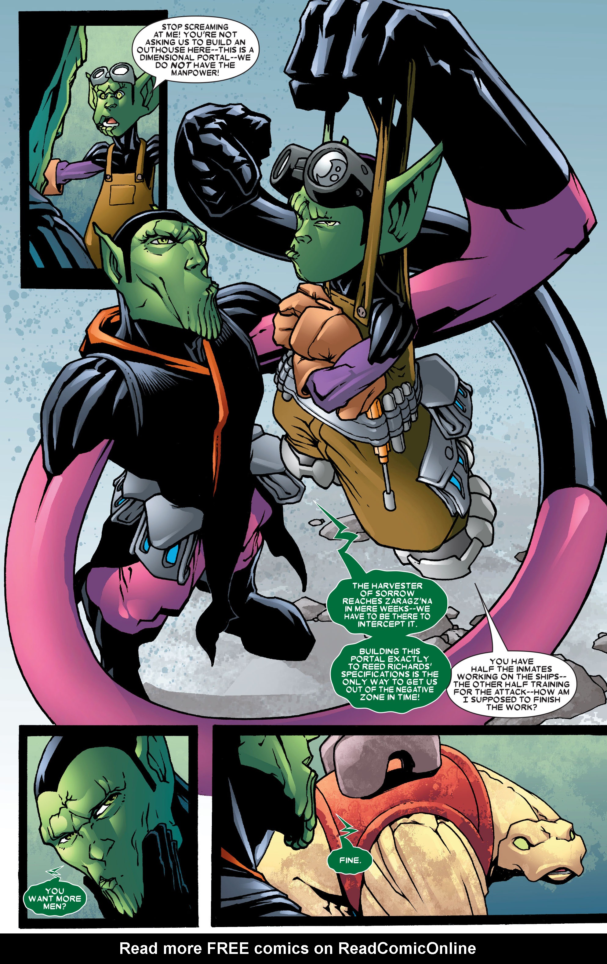 Read online Annihilation: Super-Skrull comic -  Issue #3 - 7