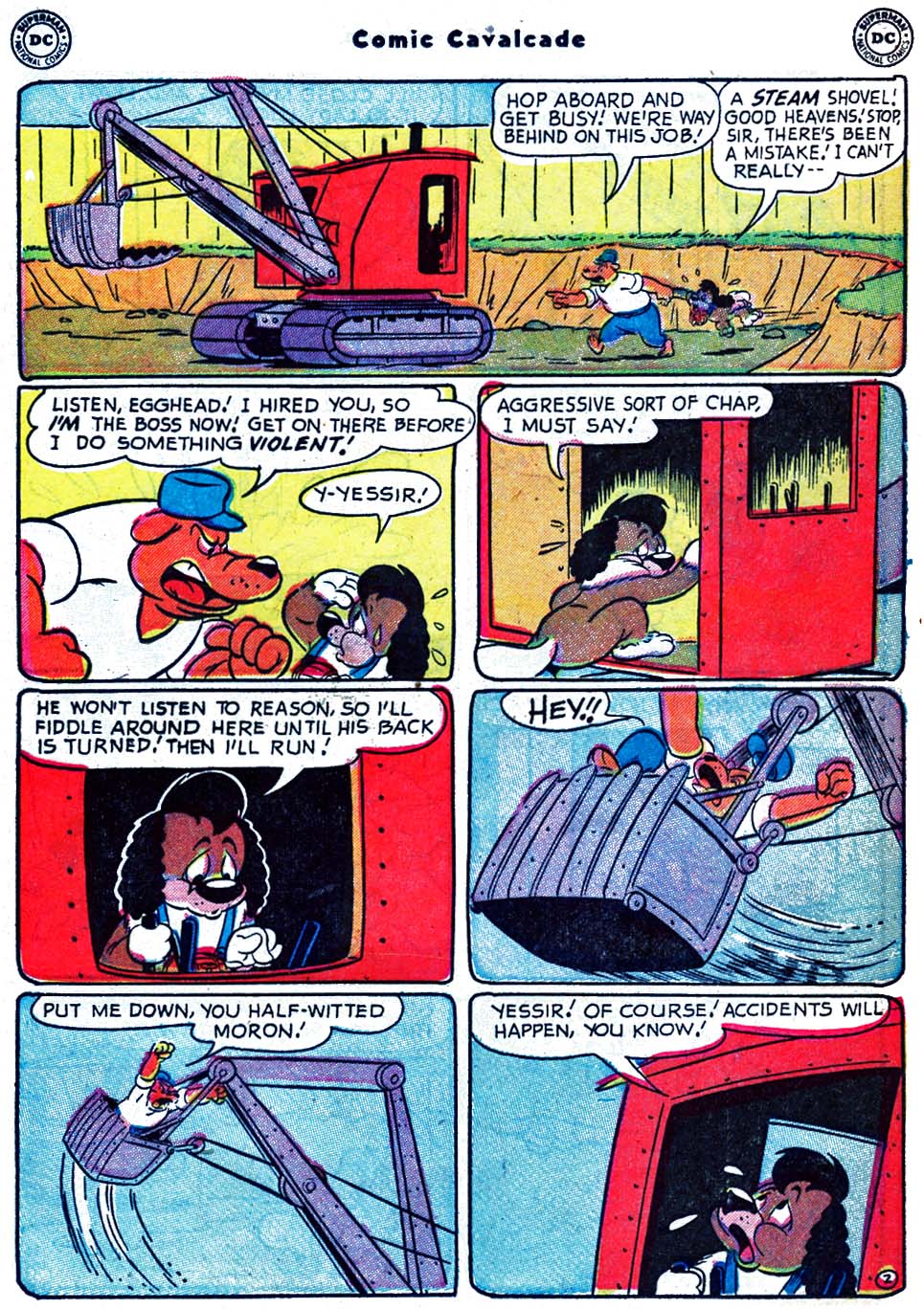 Read online Comic Cavalcade comic -  Issue #53 - 31