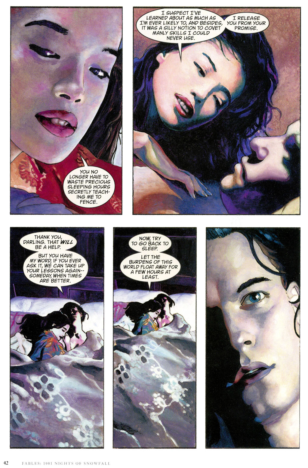 Read online Fables: 1001 Nights of Snowfall comic -  Issue # Full - 42