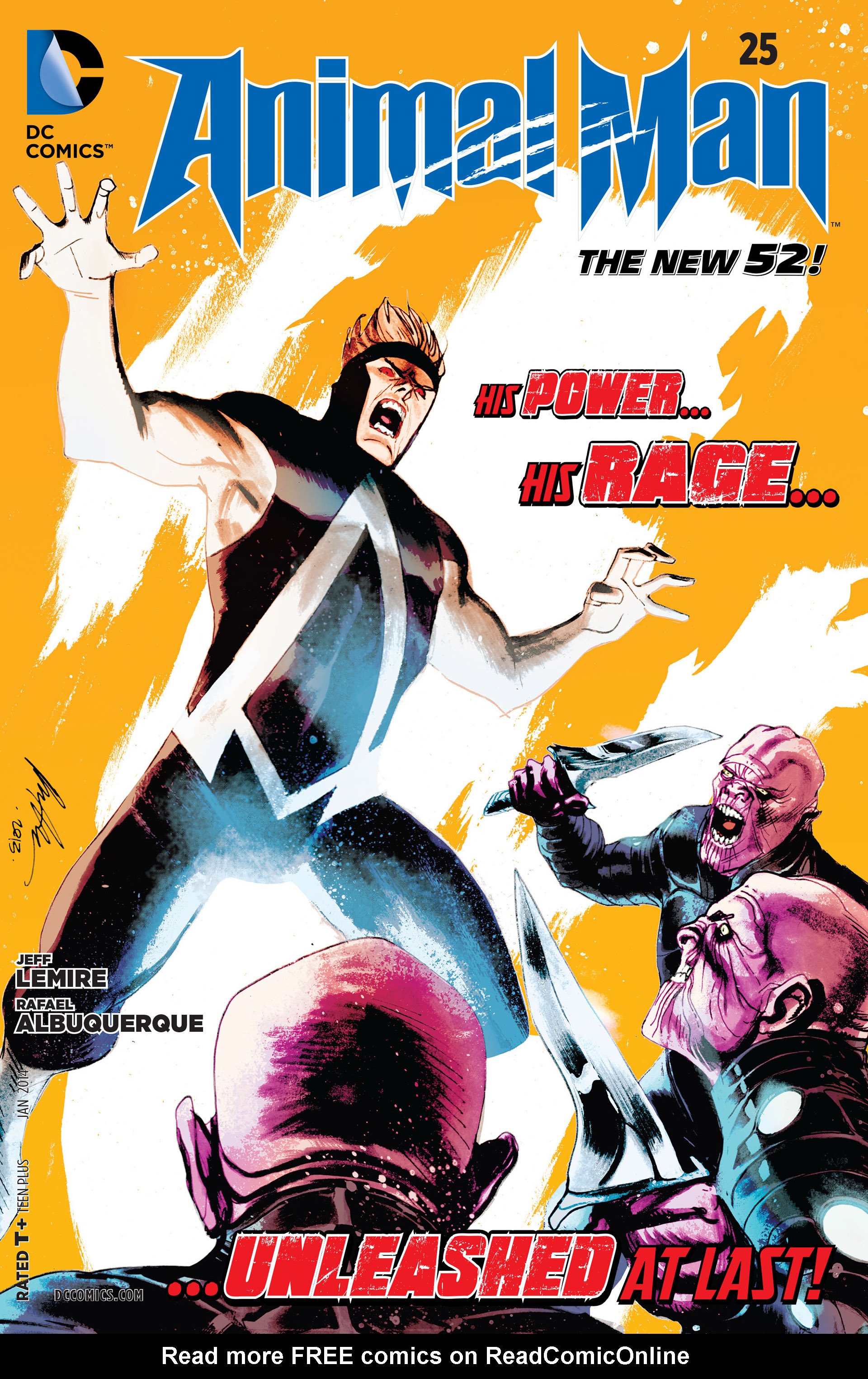 Read online Animal Man (2011) comic -  Issue #25 - 1