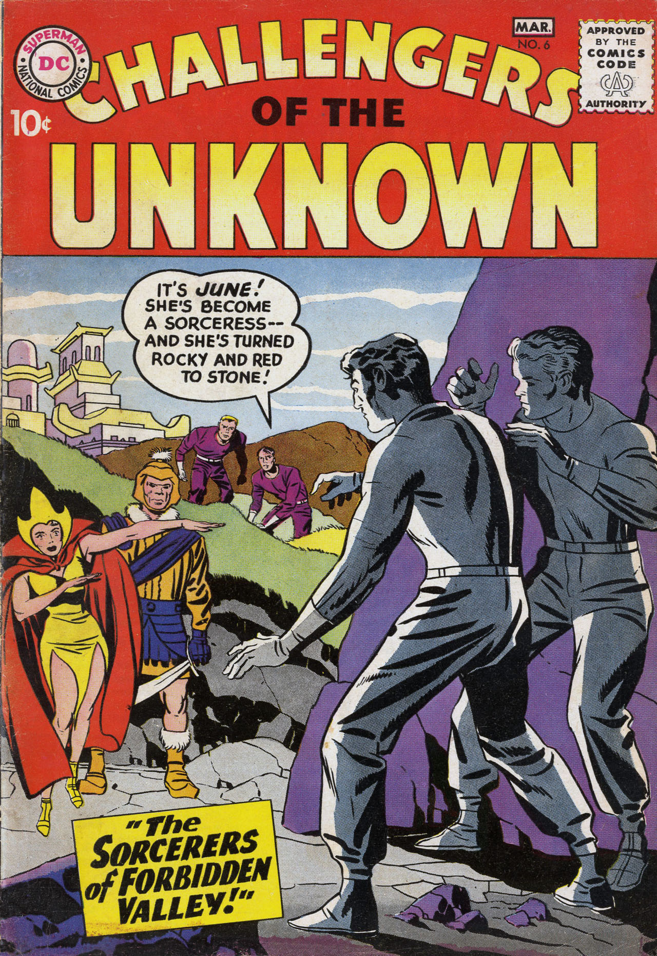 Challengers of the Unknown (1958) Issue #6 #6 - English 1