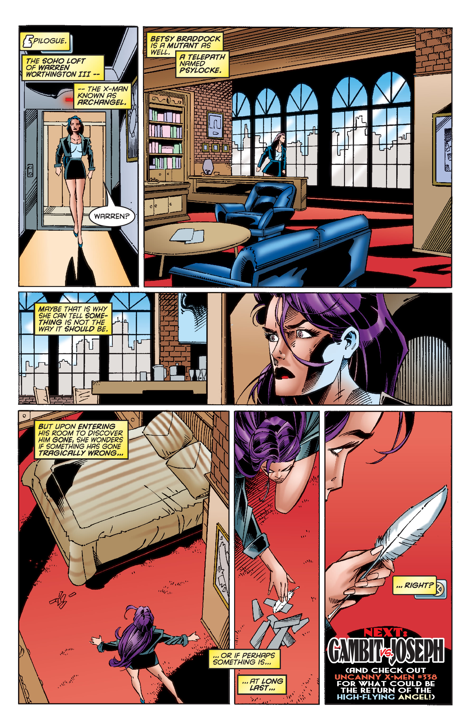 Read online X-Men Milestones: Onslaught comic -  Issue # TPB (Part 5) - 21