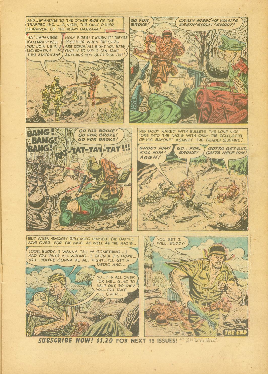 Read online War Adventures comic -  Issue #1 - 7