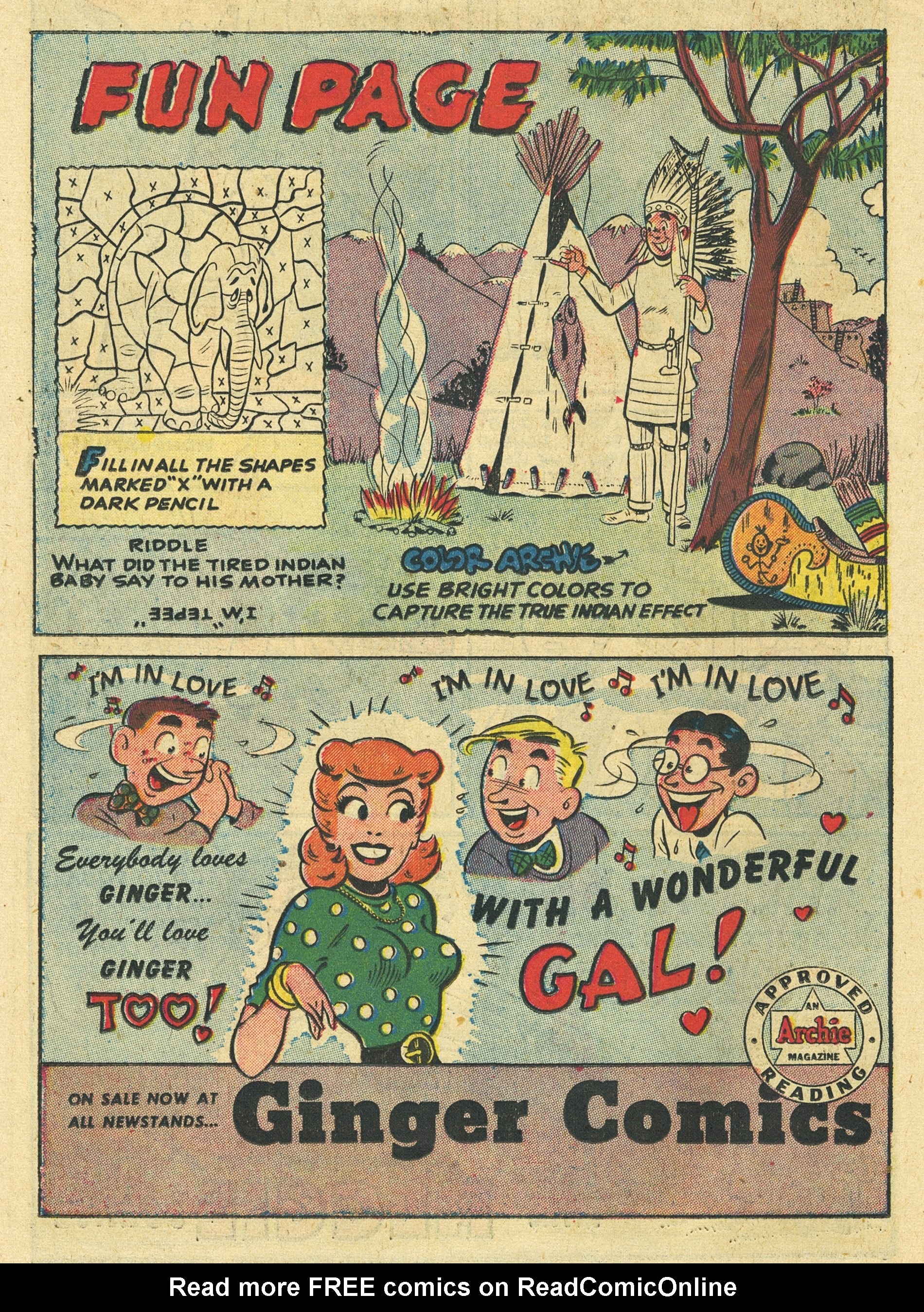 Read online Archie's Pal Jughead comic -  Issue #7 - 18