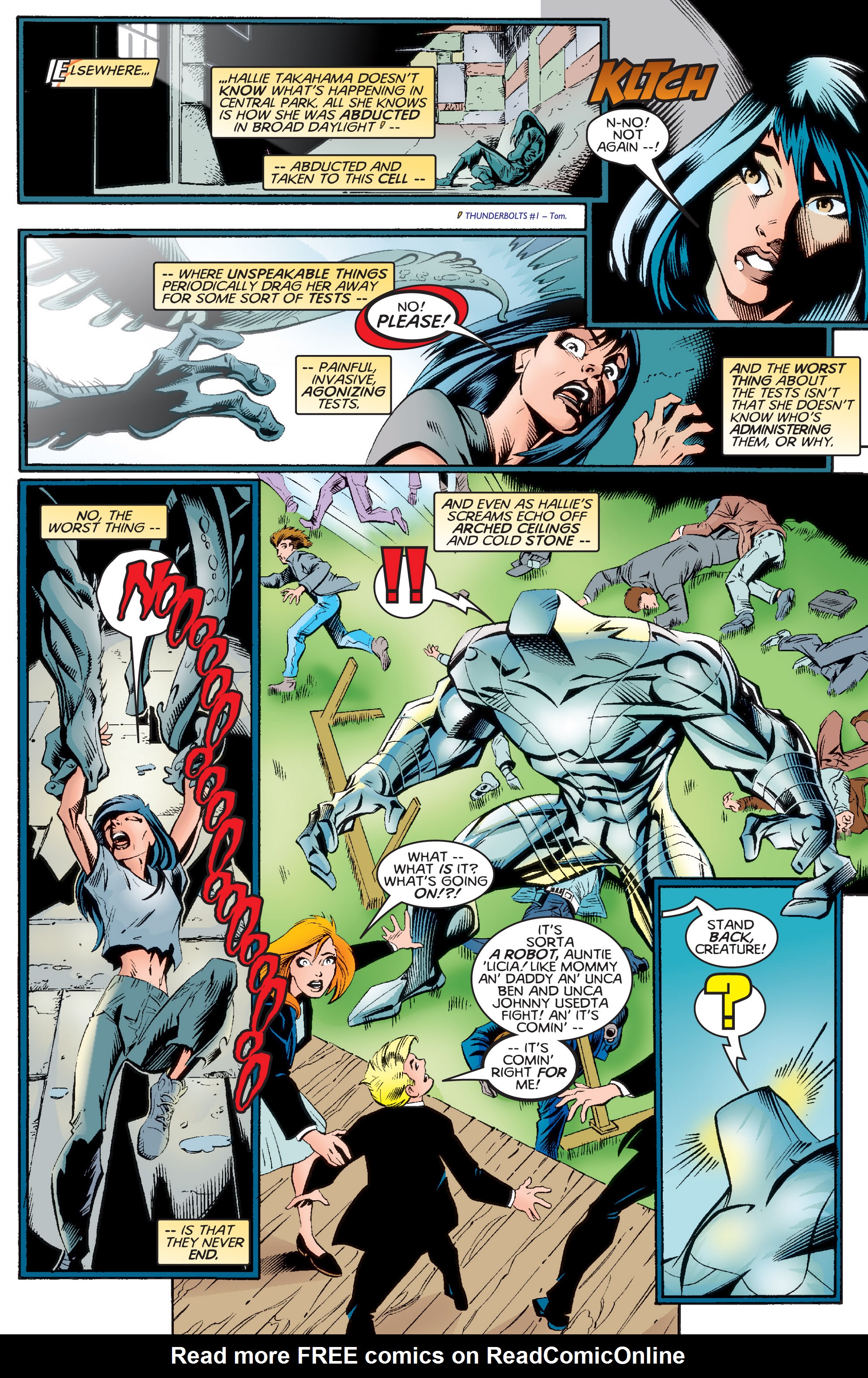 Read online Thunderbolts (1997) comic -  Issue #2 - 10
