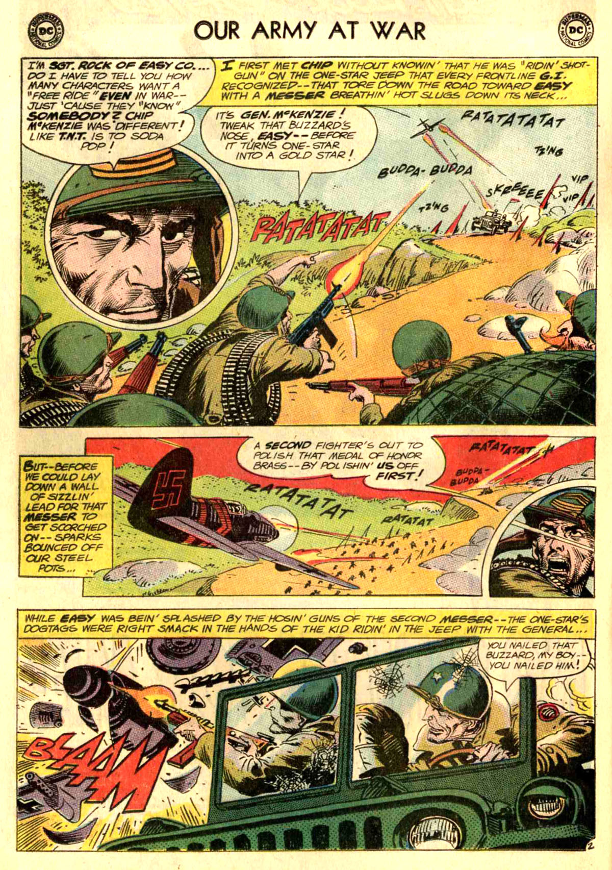 Read online Our Army at War (1952) comic -  Issue #155 - 4