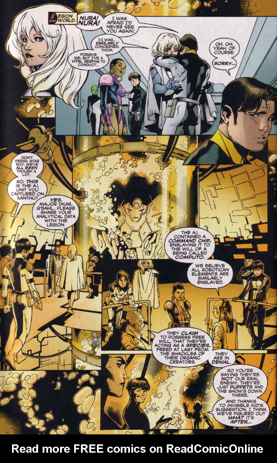 Read online The Legion comic -  Issue #12 - 17