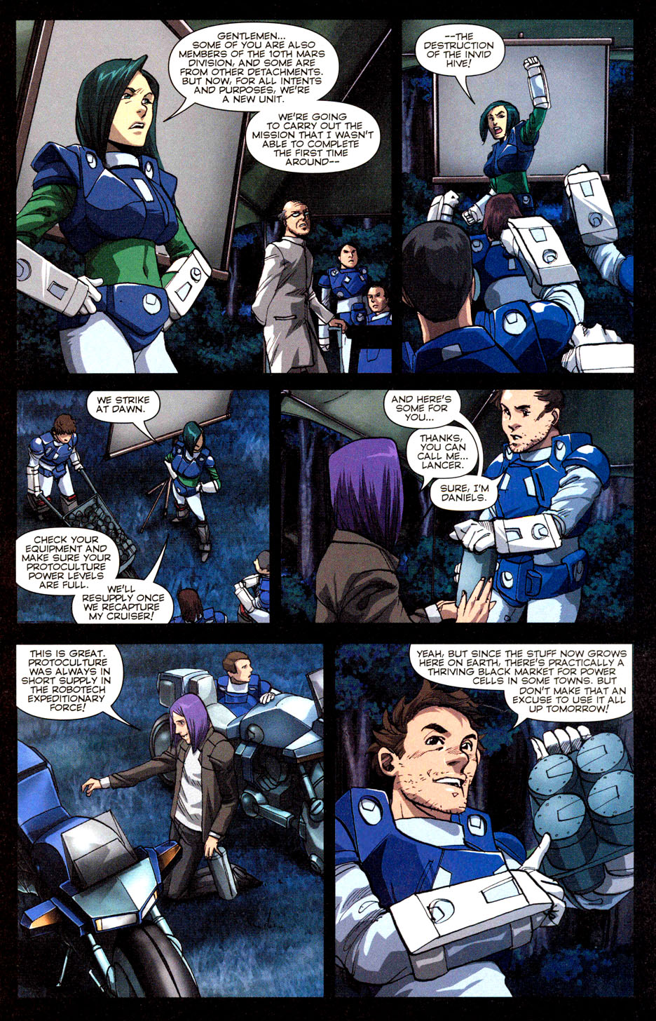 Read online Robotech: Invasion comic -  Issue #4 - 4