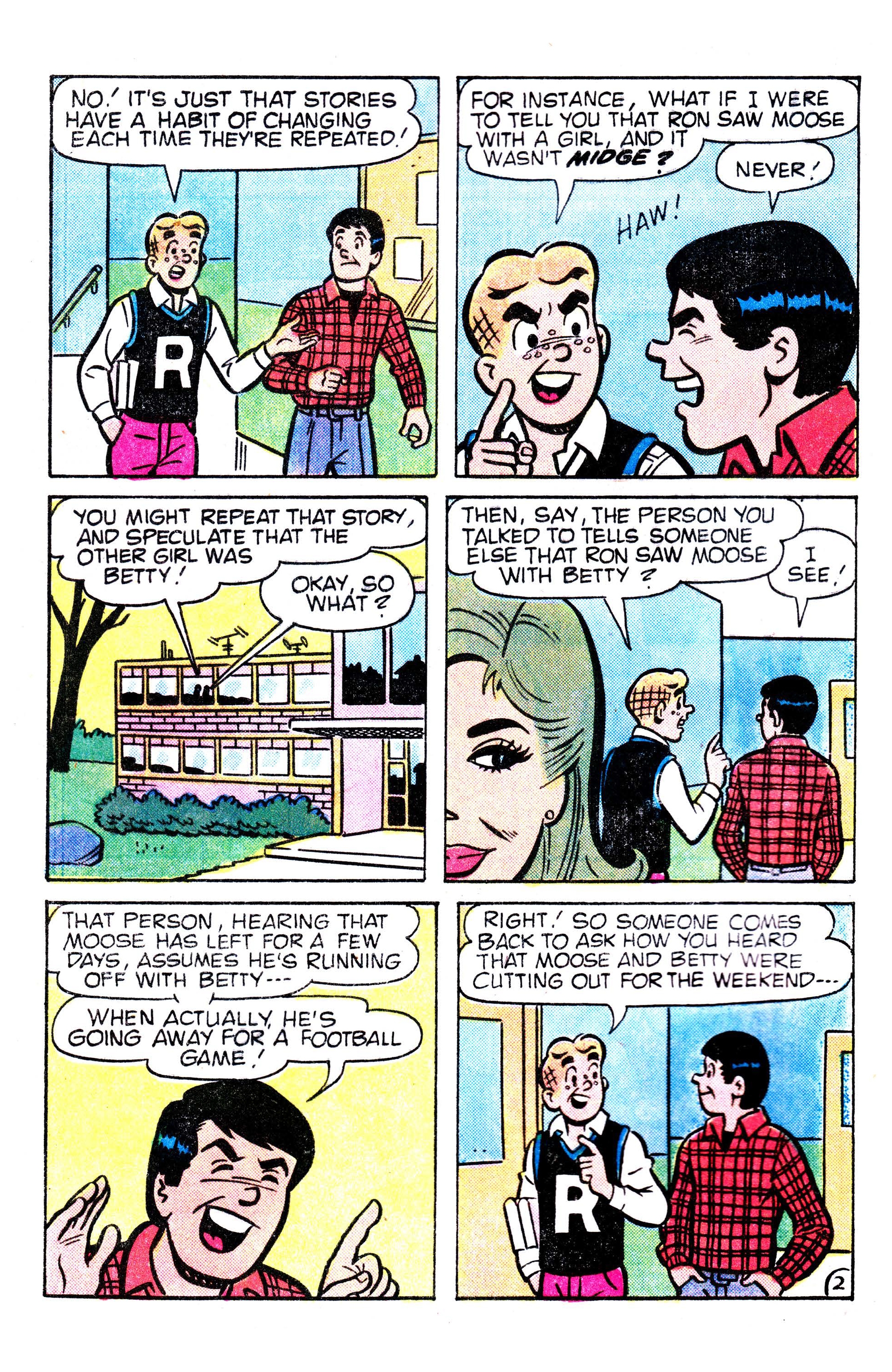 Read online Archie (1960) comic -  Issue #304 - 3